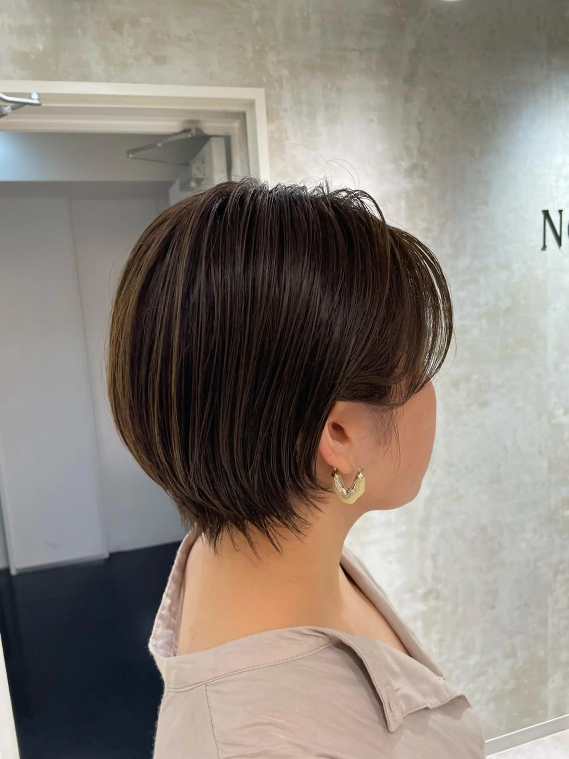 ショート 小野 明日香のヘアスタイル