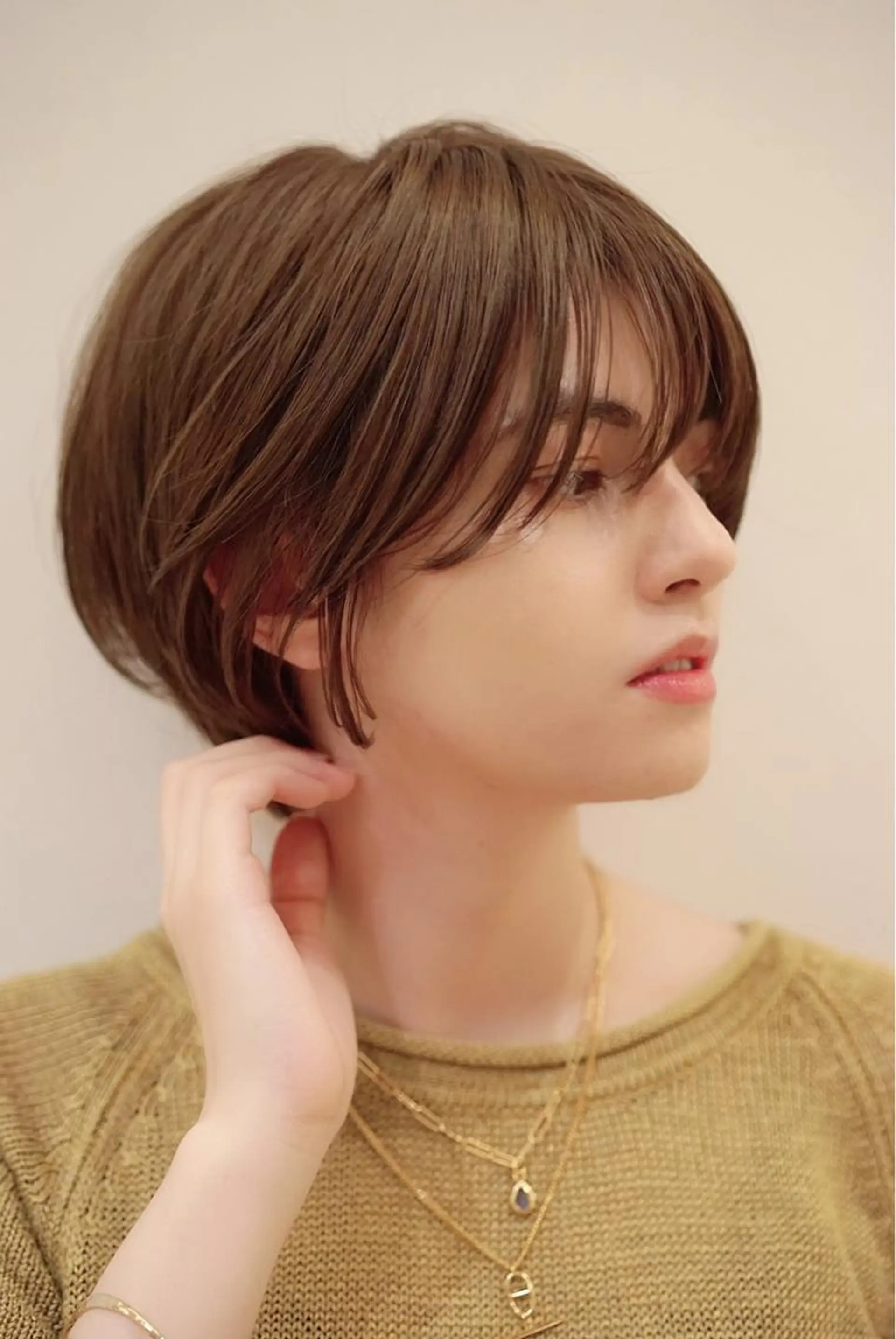 ショート ナガス カズアキのヘアスタイル