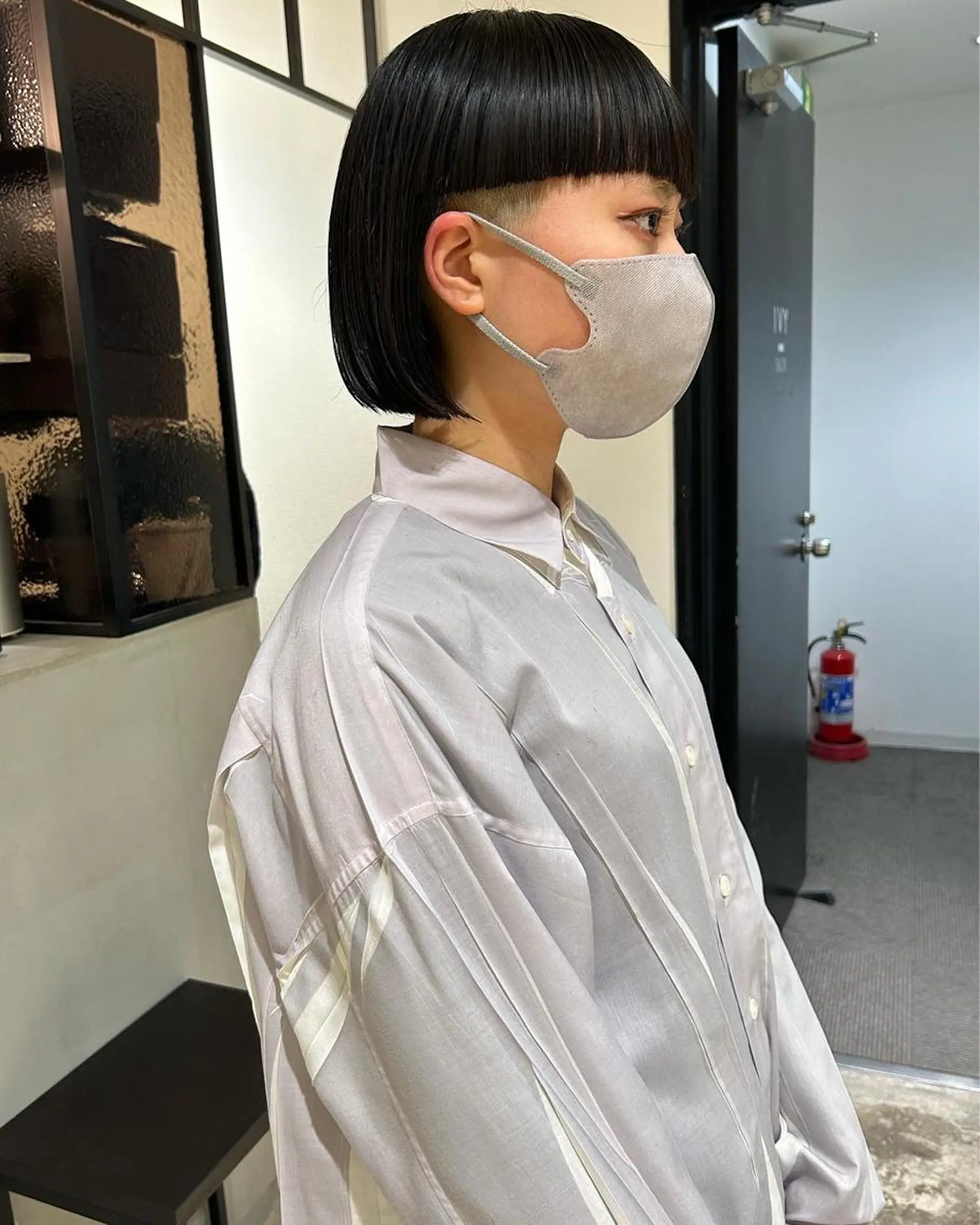 ショート ボブ カット トリートメント 村上雅人 ナチュラルモードのヘアスタイル