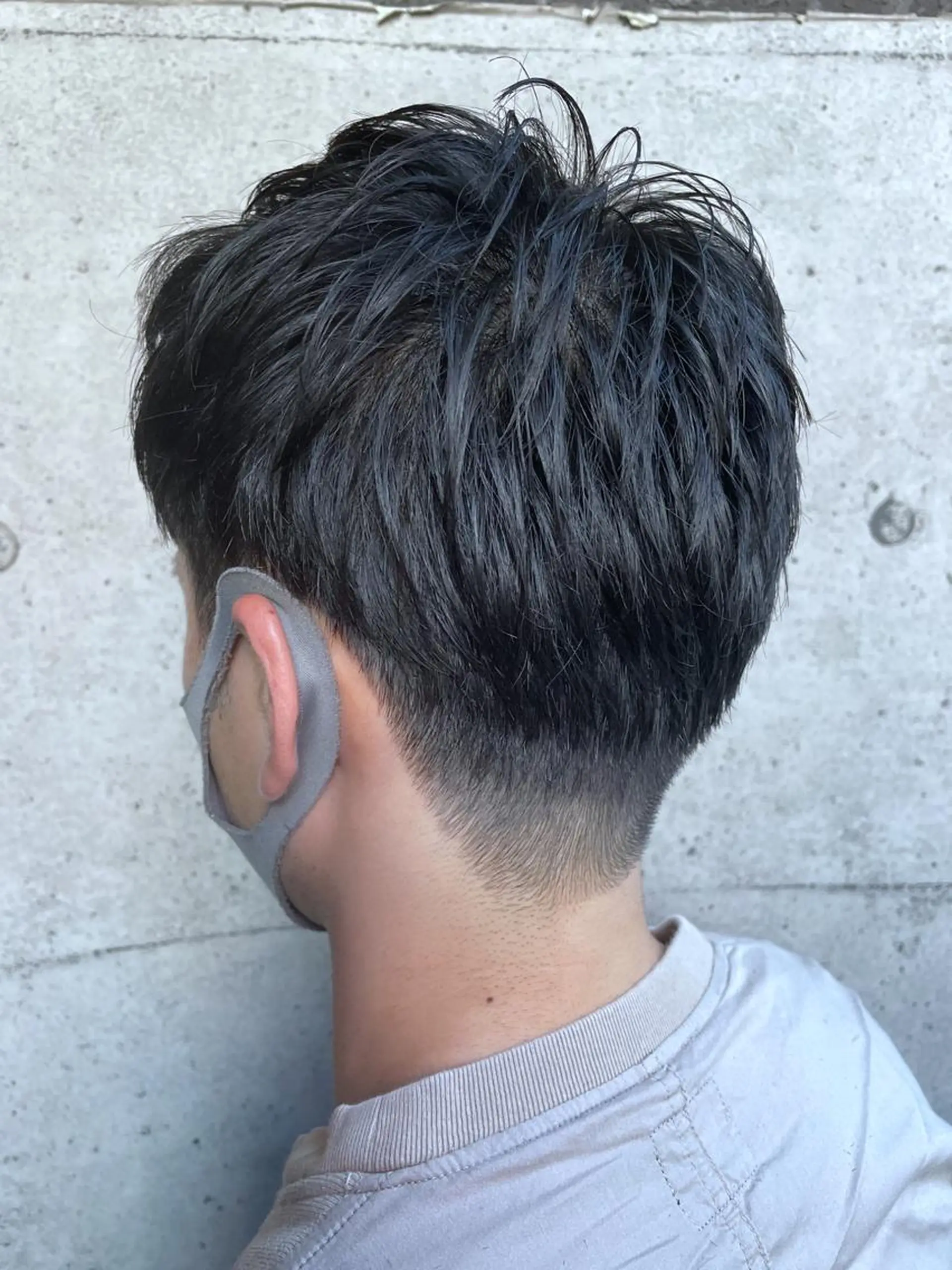 メンズ カット パーマ 🦋透明感 艶カラー Rie🦋のヘアスタイル