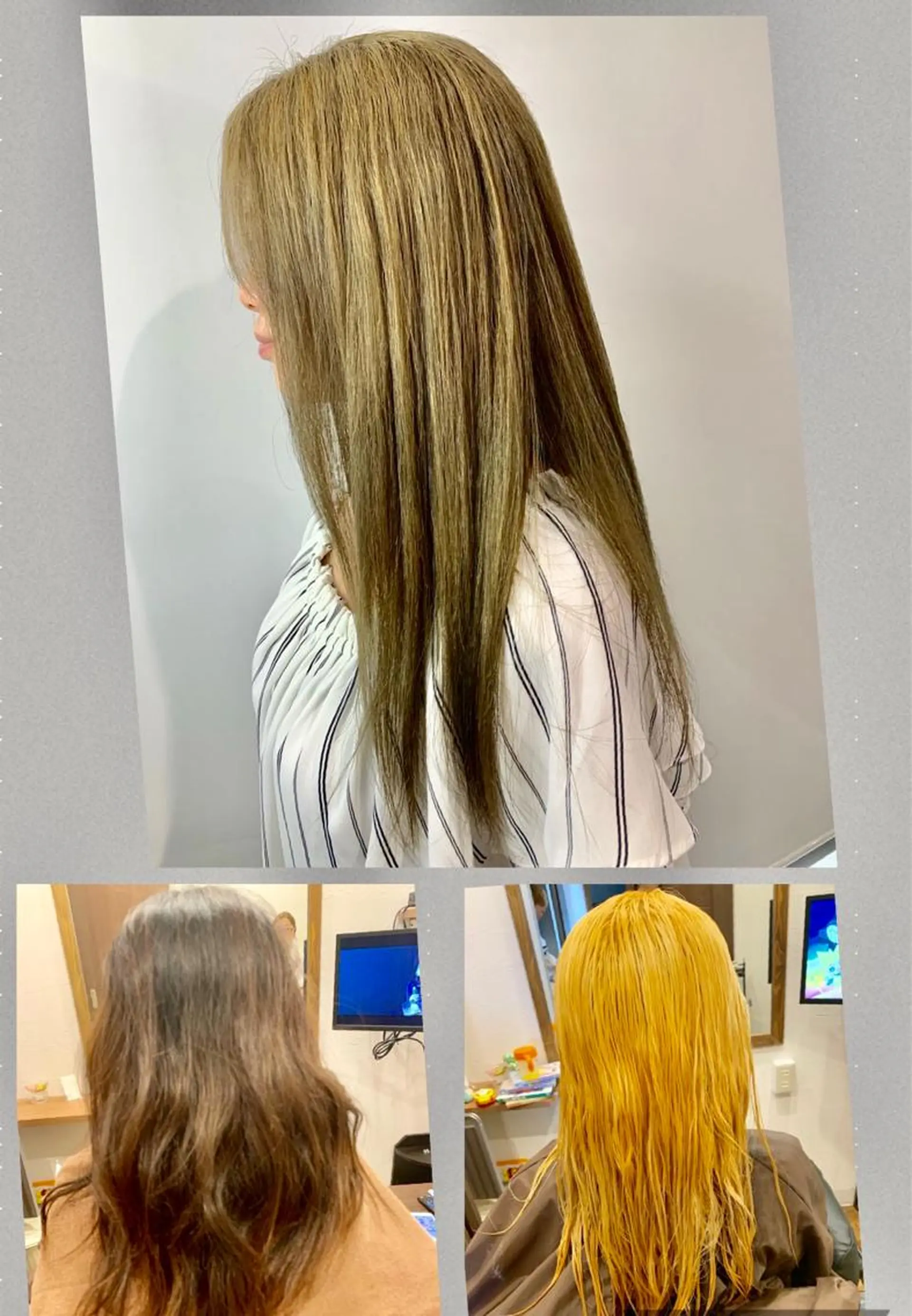 ロング カラー ブリーチ Mitsu Naoのヘアスタイル