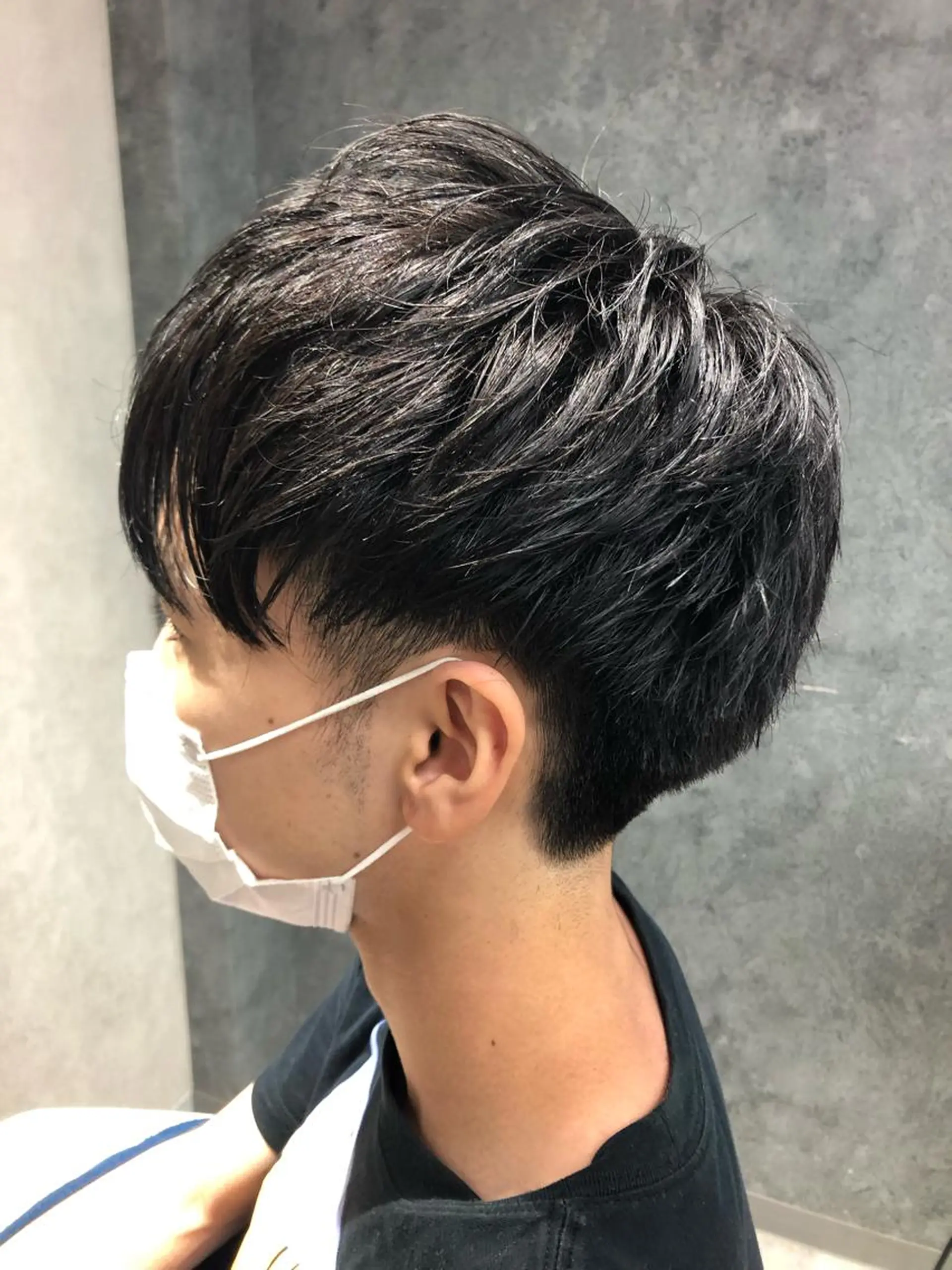 メンズ マッシュ ツーブロック カット Noyヨシモト ヒロトのヘアスタイル