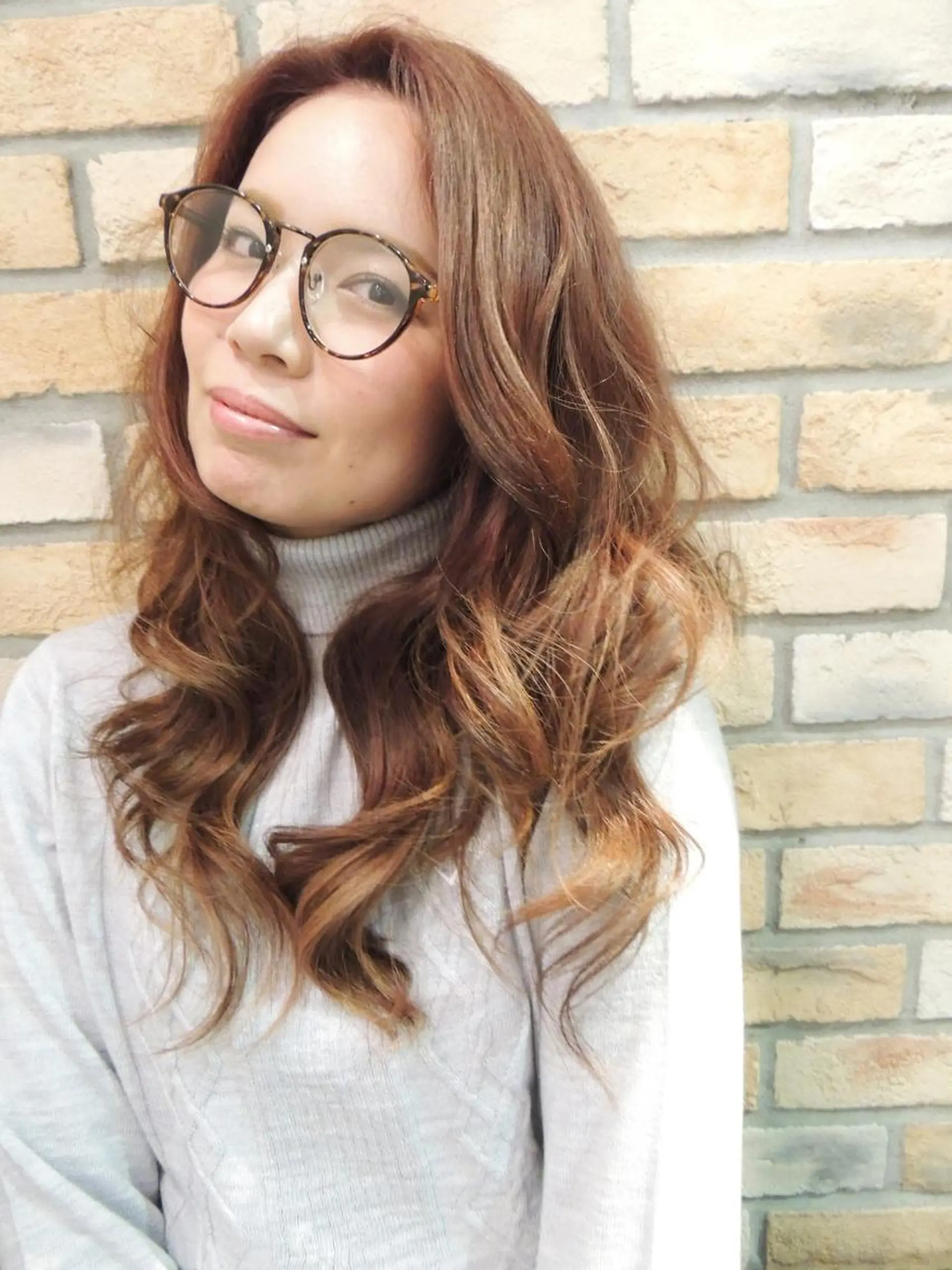 ロング カラー ヘアアレンジ 烏山 達也のヘアスタイル