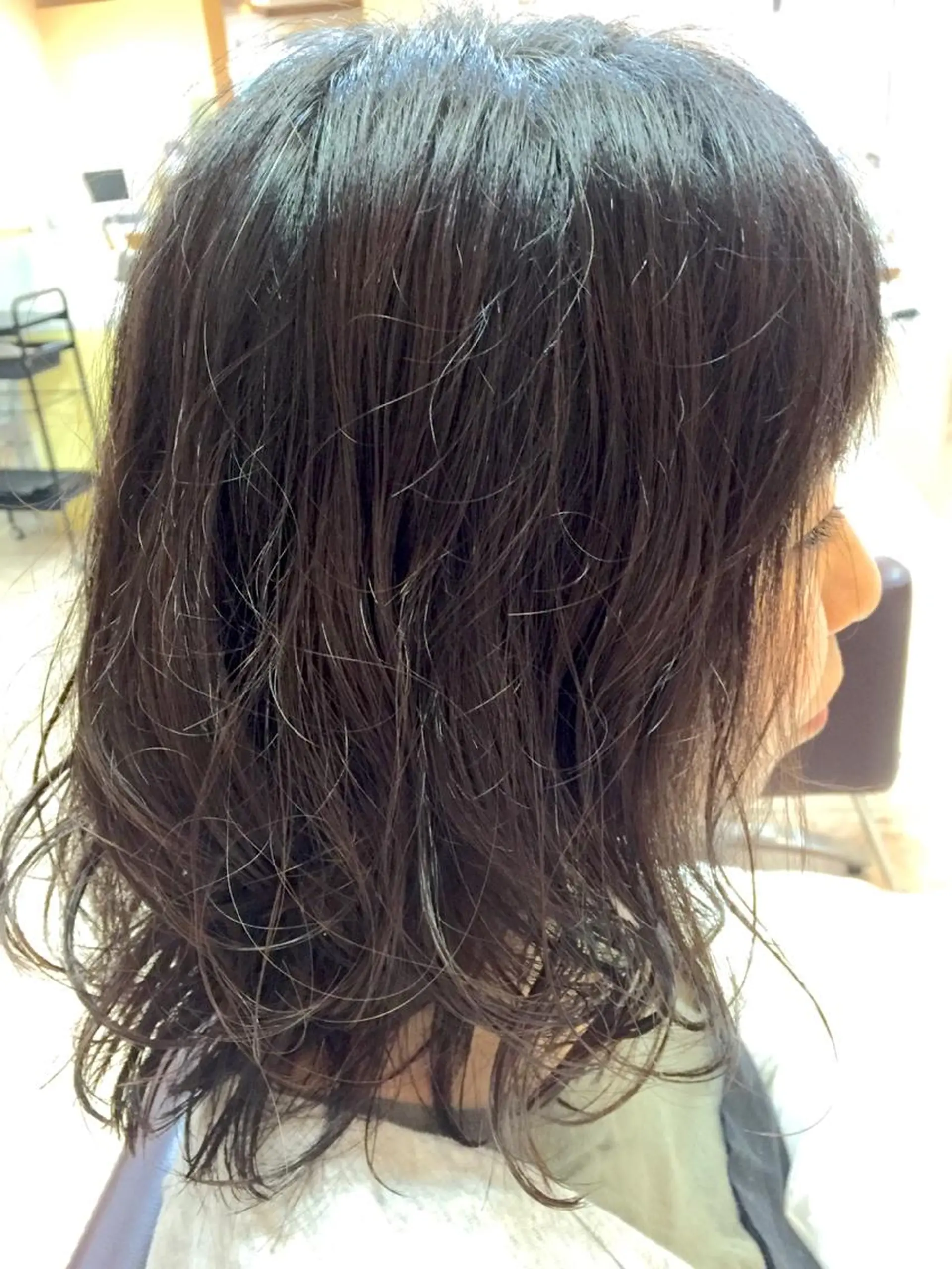 ミディアム パーマ fhami 店長 髪質改善　DAITOのヘアスタイル