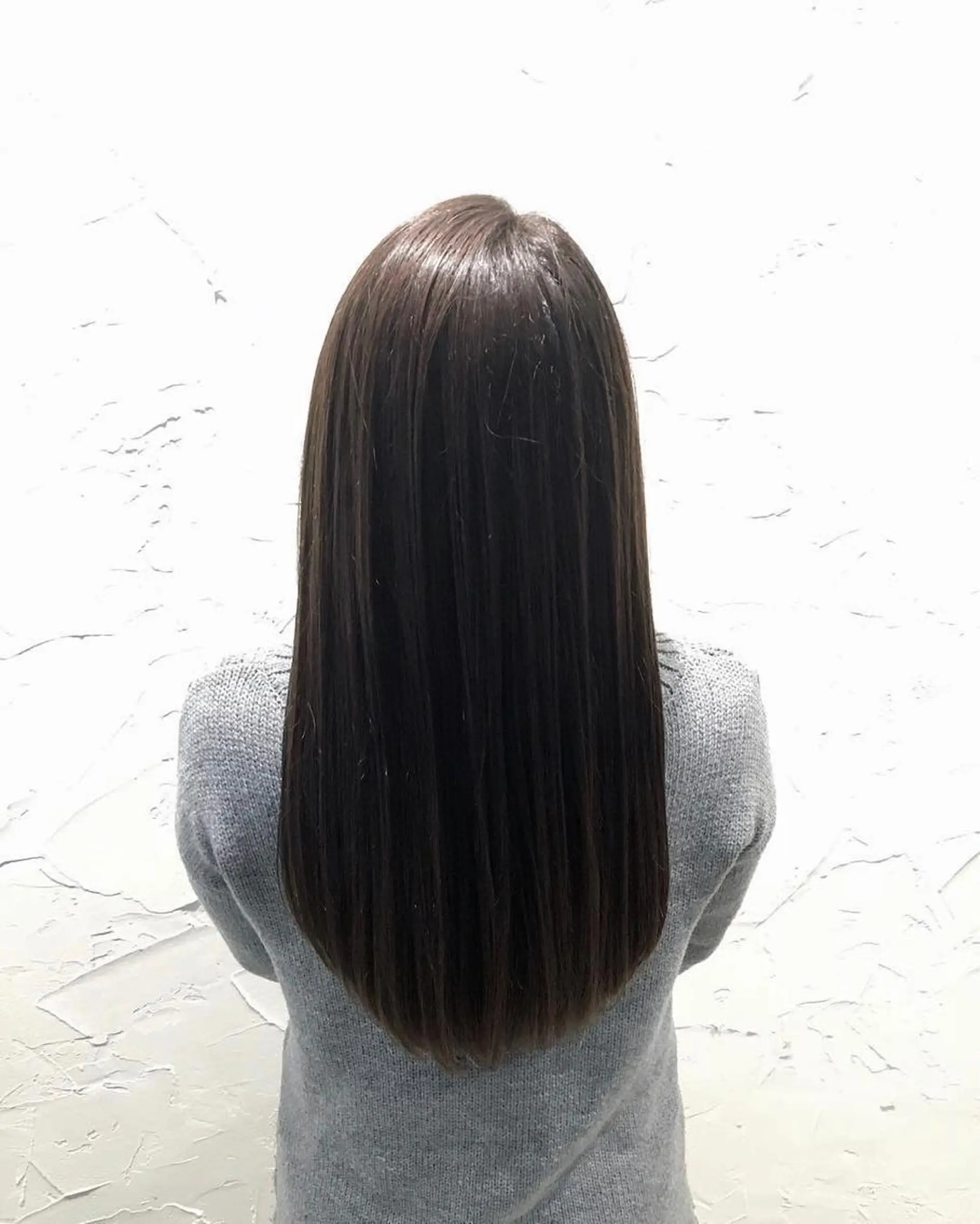 セミロング 縮毛矯正 カット 縮毛矯正 中塚 義人のヘアスタイル