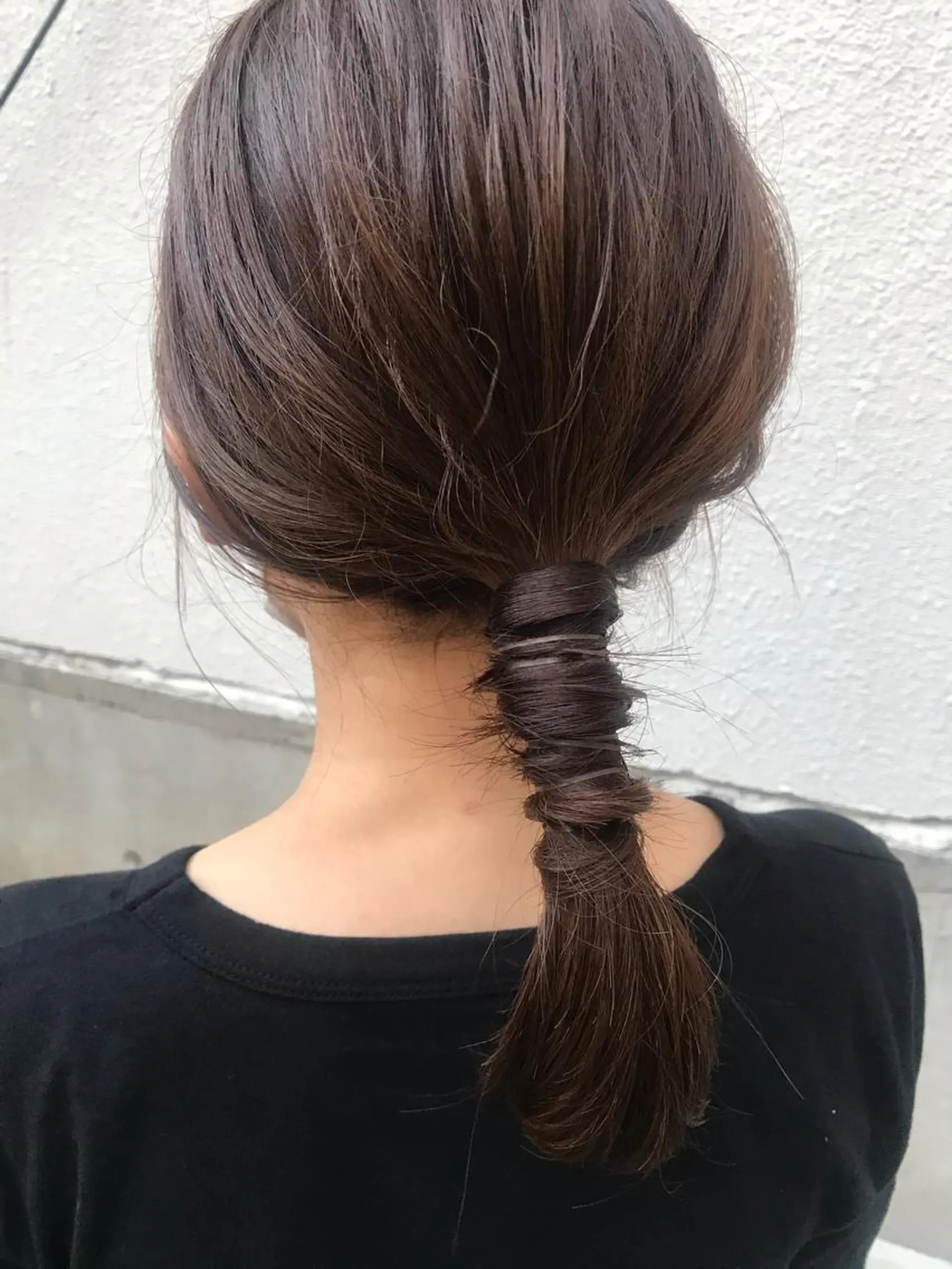 ヘアアレンジ さの あやねのヘアスタイル