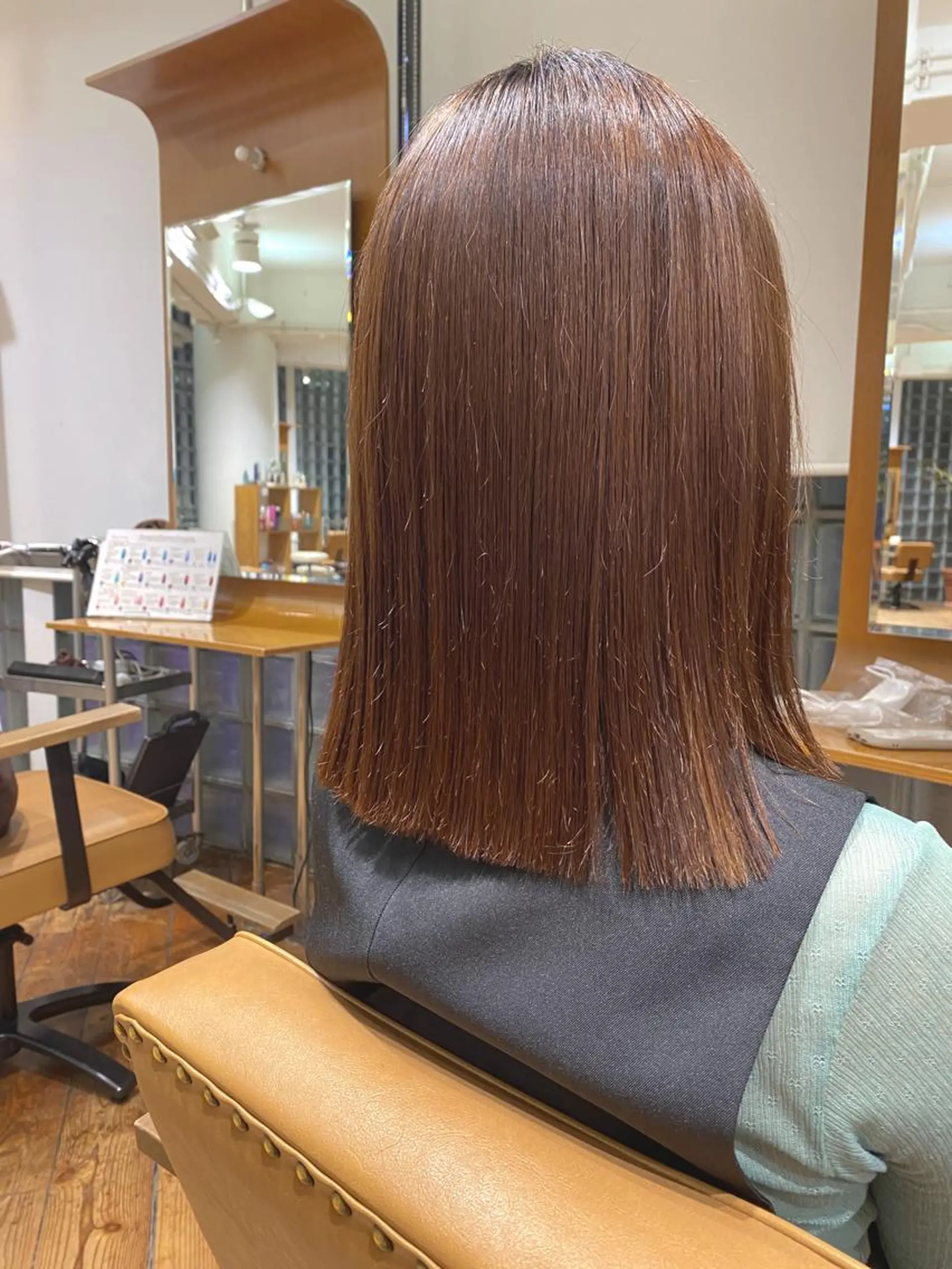 カラー カット 縮毛矯正 トリートメント 🌱加藤　胡太郎 /艶髪ストレート🌱のヘアスタイル