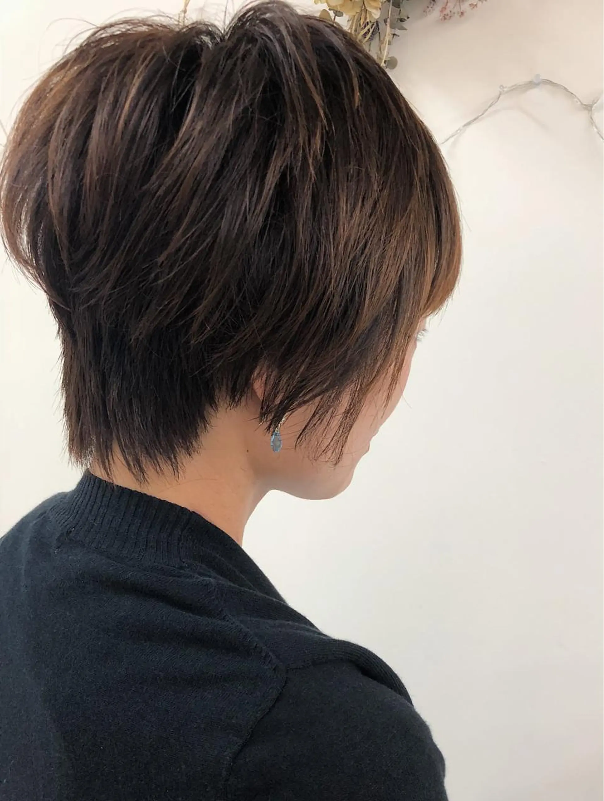 ショート タナカ タクヤのヘアスタイル