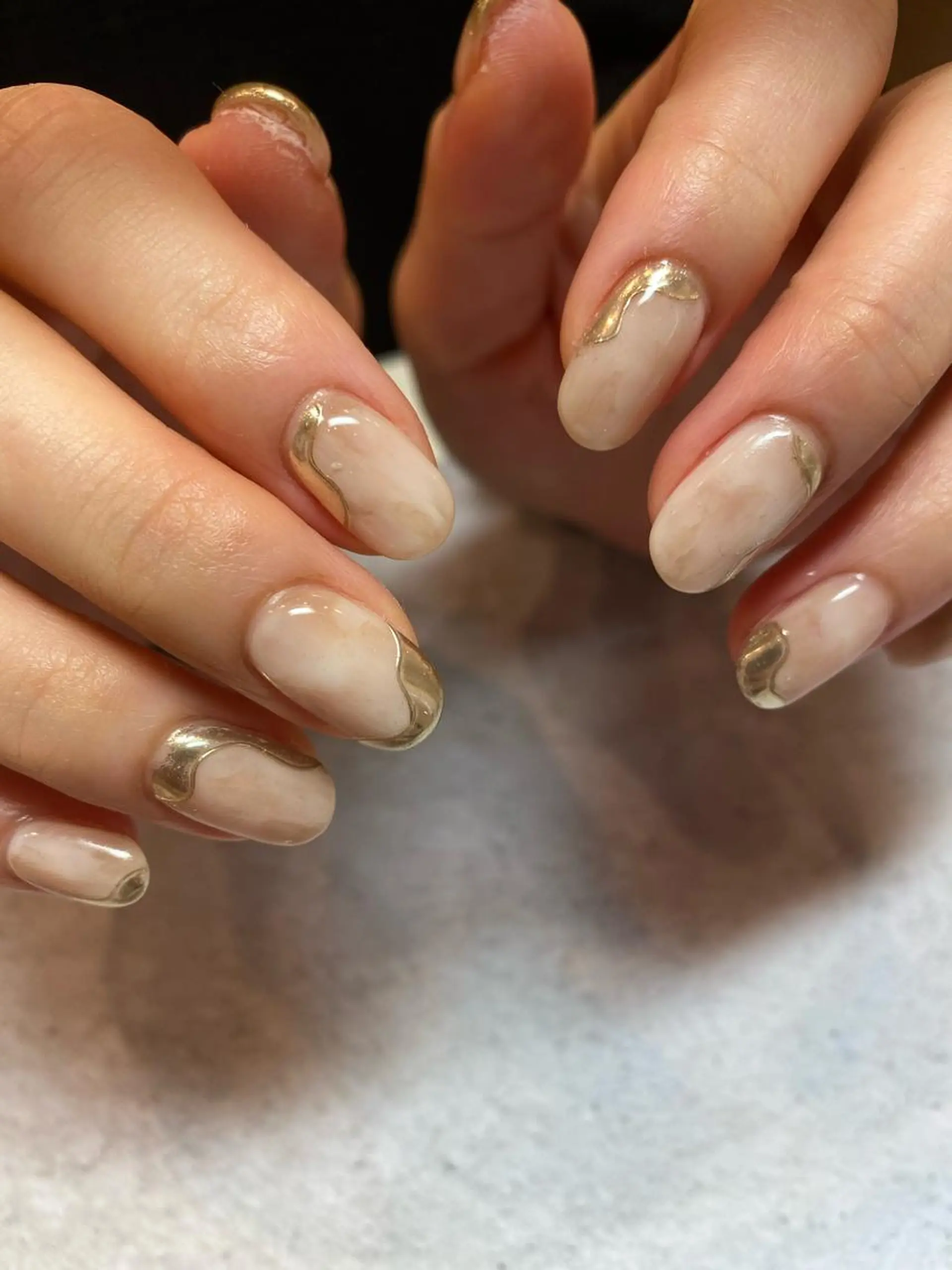 ネイル ハンドネイル 【LINON】 airiのネイルデザイン