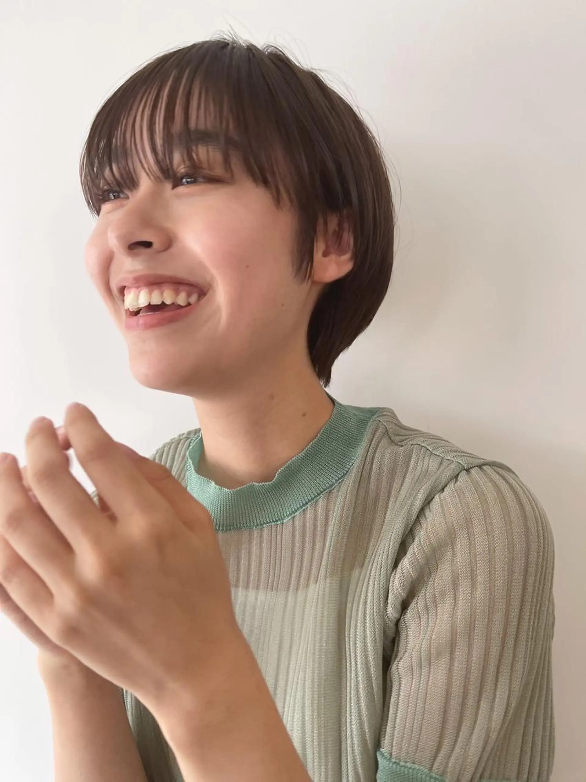 ショート カット ヘアカラー トリートメント 川本 裕🌿のヘアスタイル