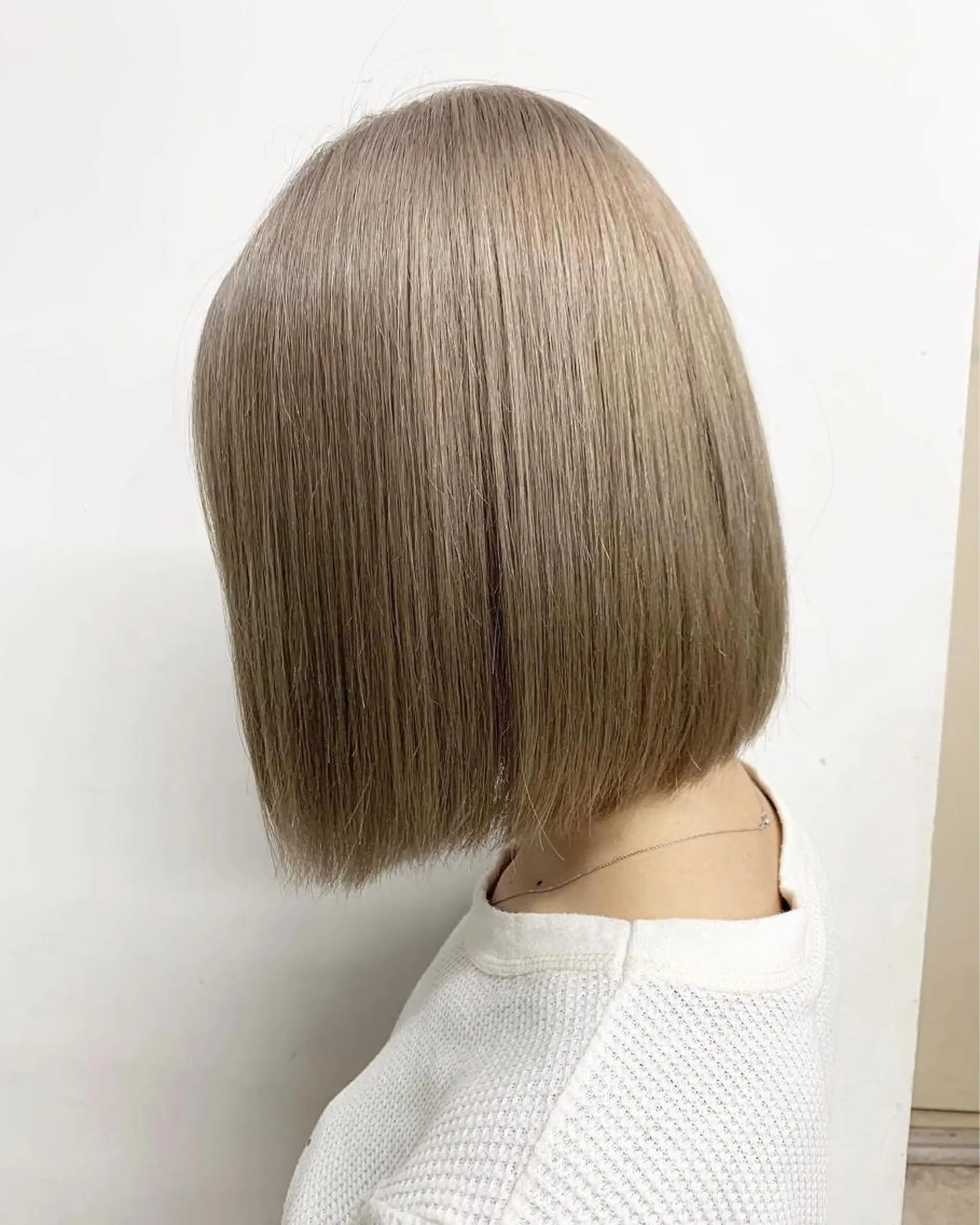 ミディアム カット ヘアカラー トリートメント 北千住でカラーNo1 高橋優輔のヘアスタイル