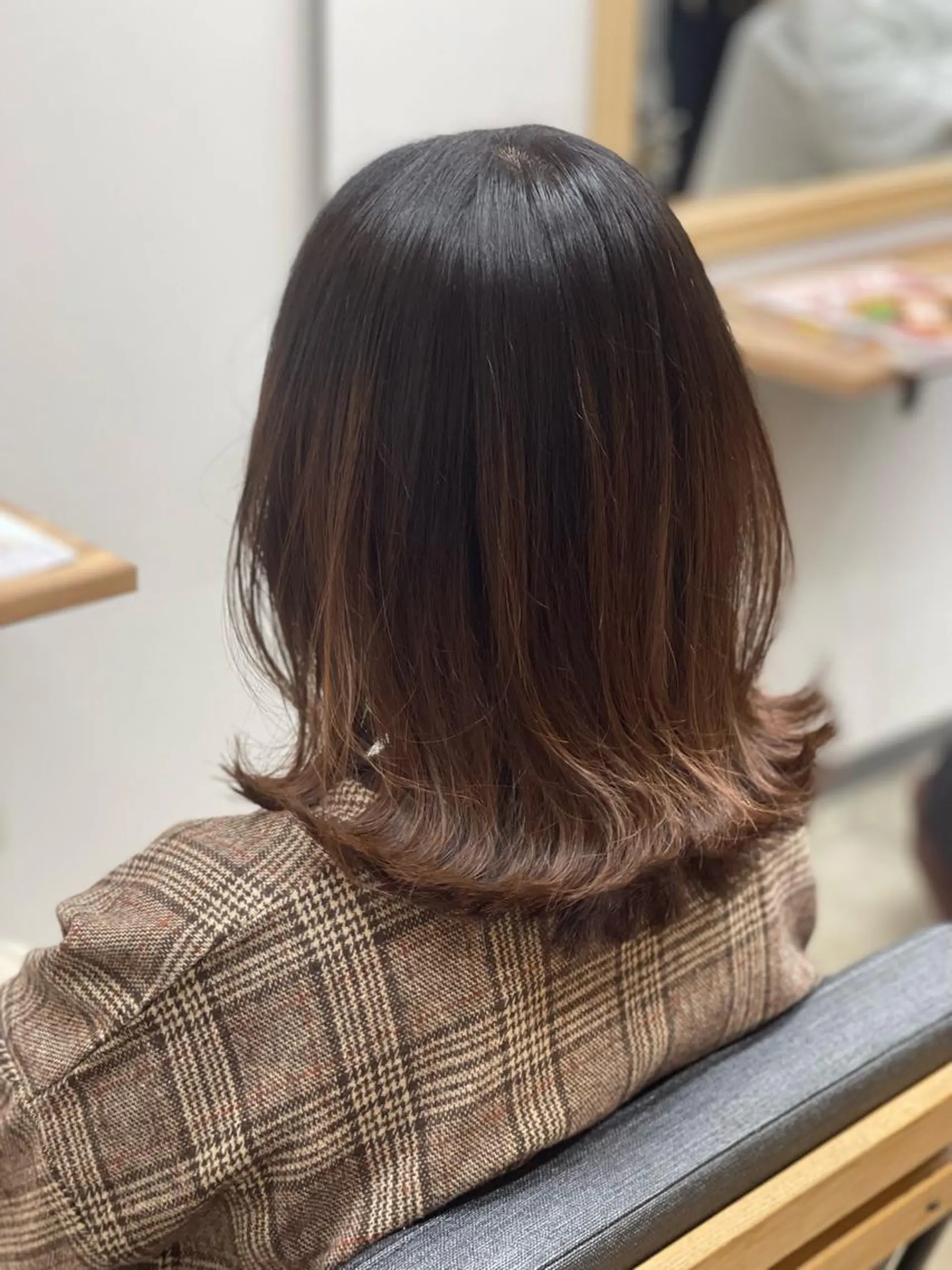 ミディアム カット トリートメント THE DAY 木村　敏之のヘアスタイル