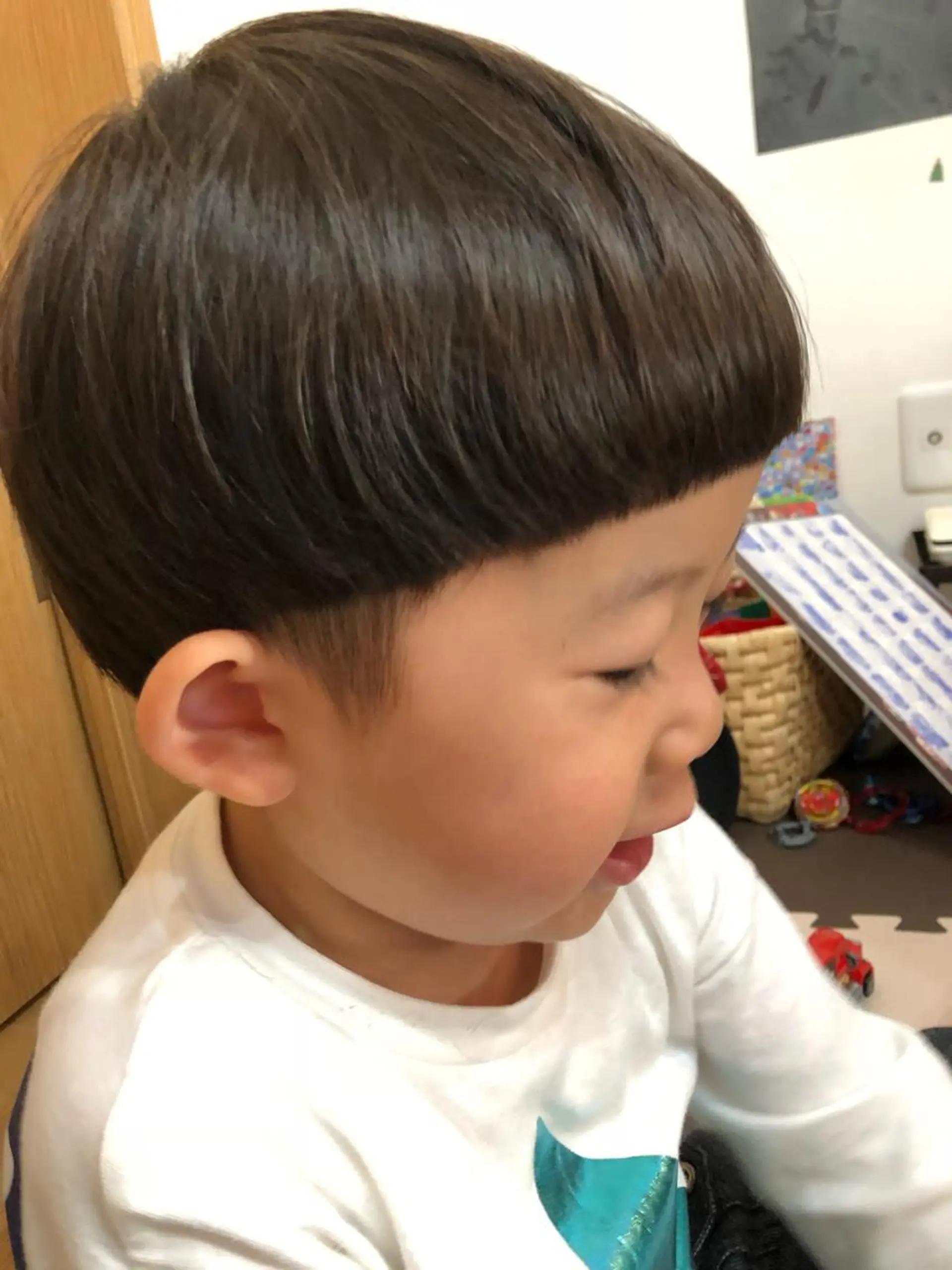 メンズ キッズ カット 石野 智華のヘアスタイル