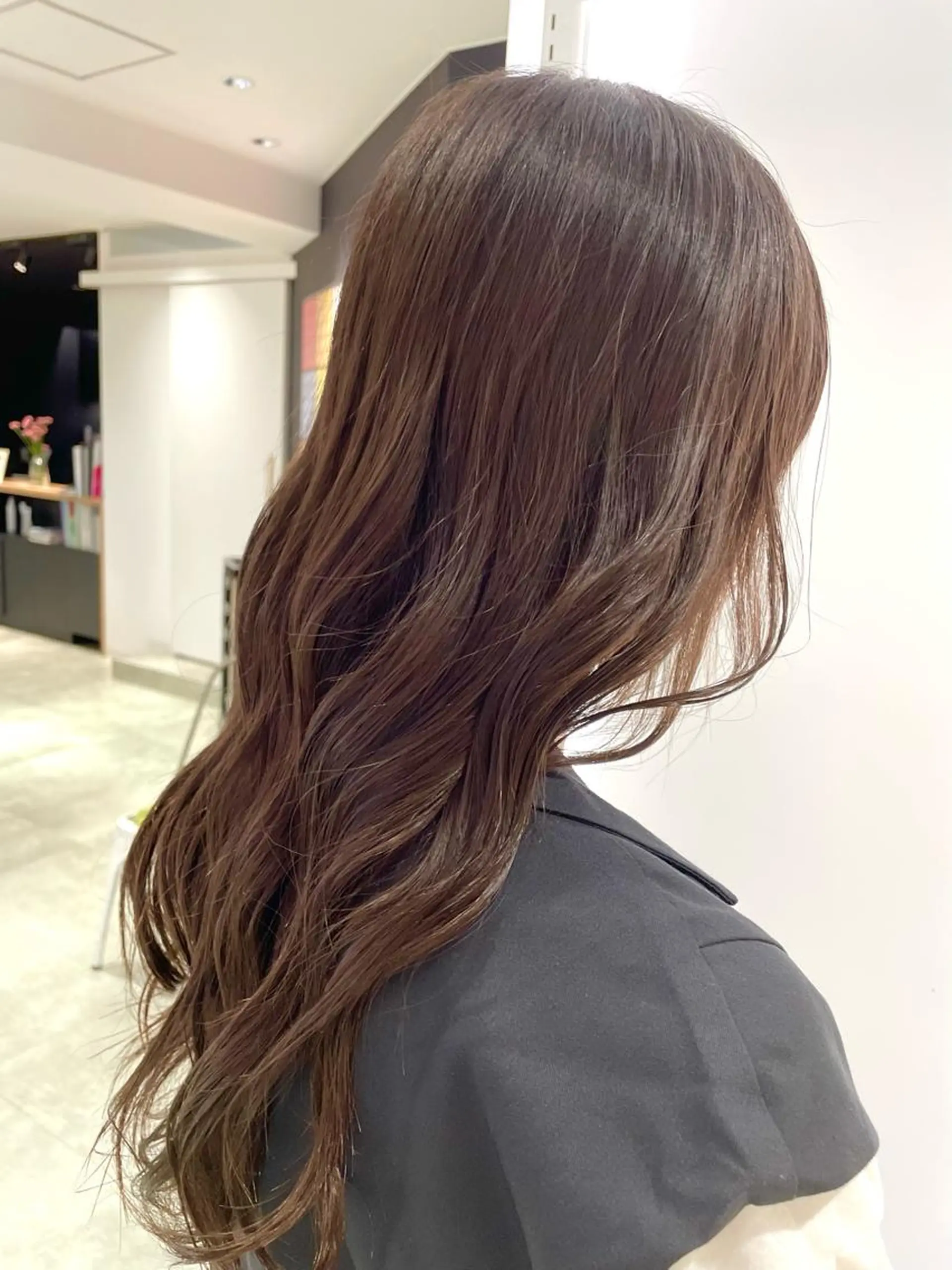 ロング ロング トリートメント 長町/酸性ストレート /曲がる縮毛矯正のヘアスタイル