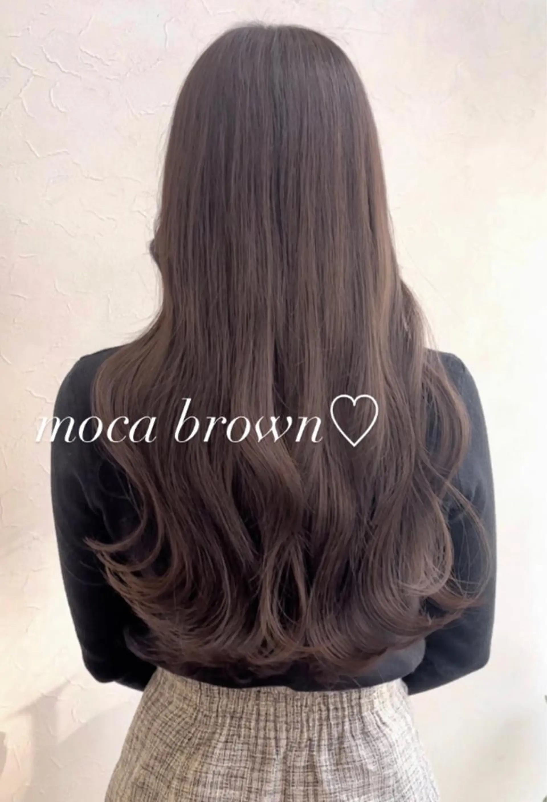 ロング カラー nakahara madokaのヘアスタイル