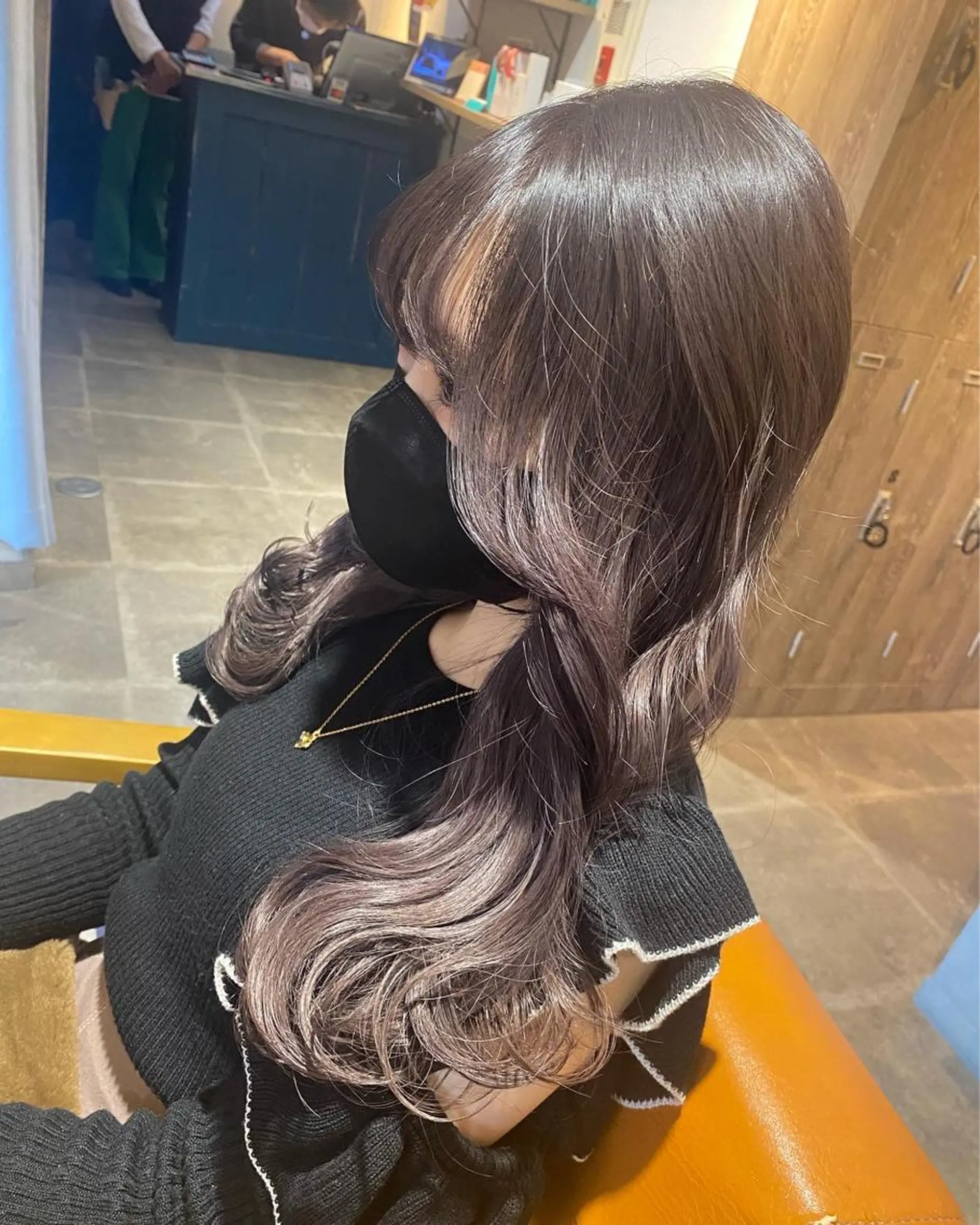 カラー カット 🐻結んで可愛い hair EMI🐻のヘアスタイル