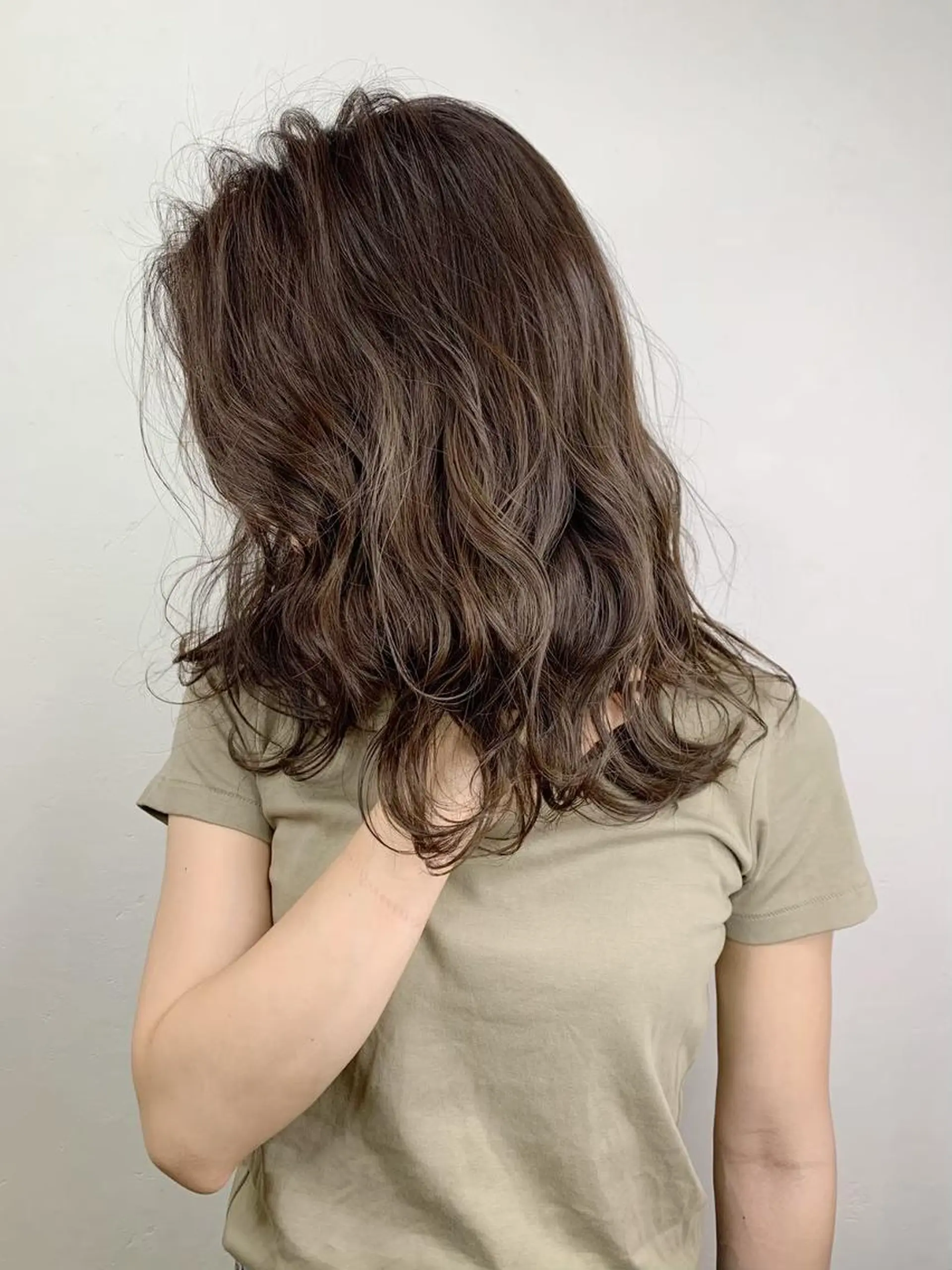 カラー カット ヘアカラー ＿WHITE鳳店 アンダーバーホワイトのヘアスタイル