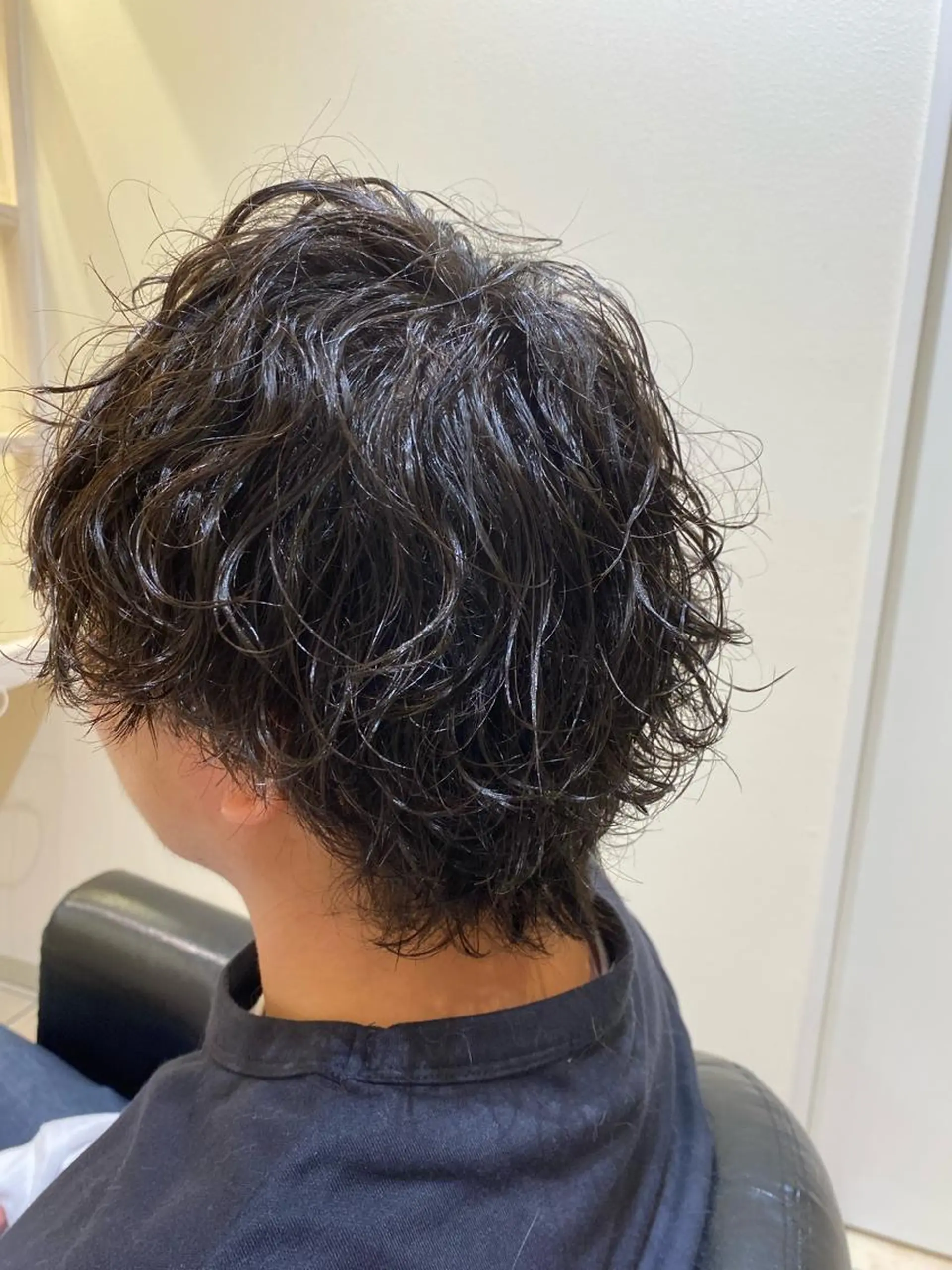 パーマ メンズ メンズパーマ 波巻きパーマ カット パーマ トリートメント さこだ　しょうた 【副店長】のヘアスタイル