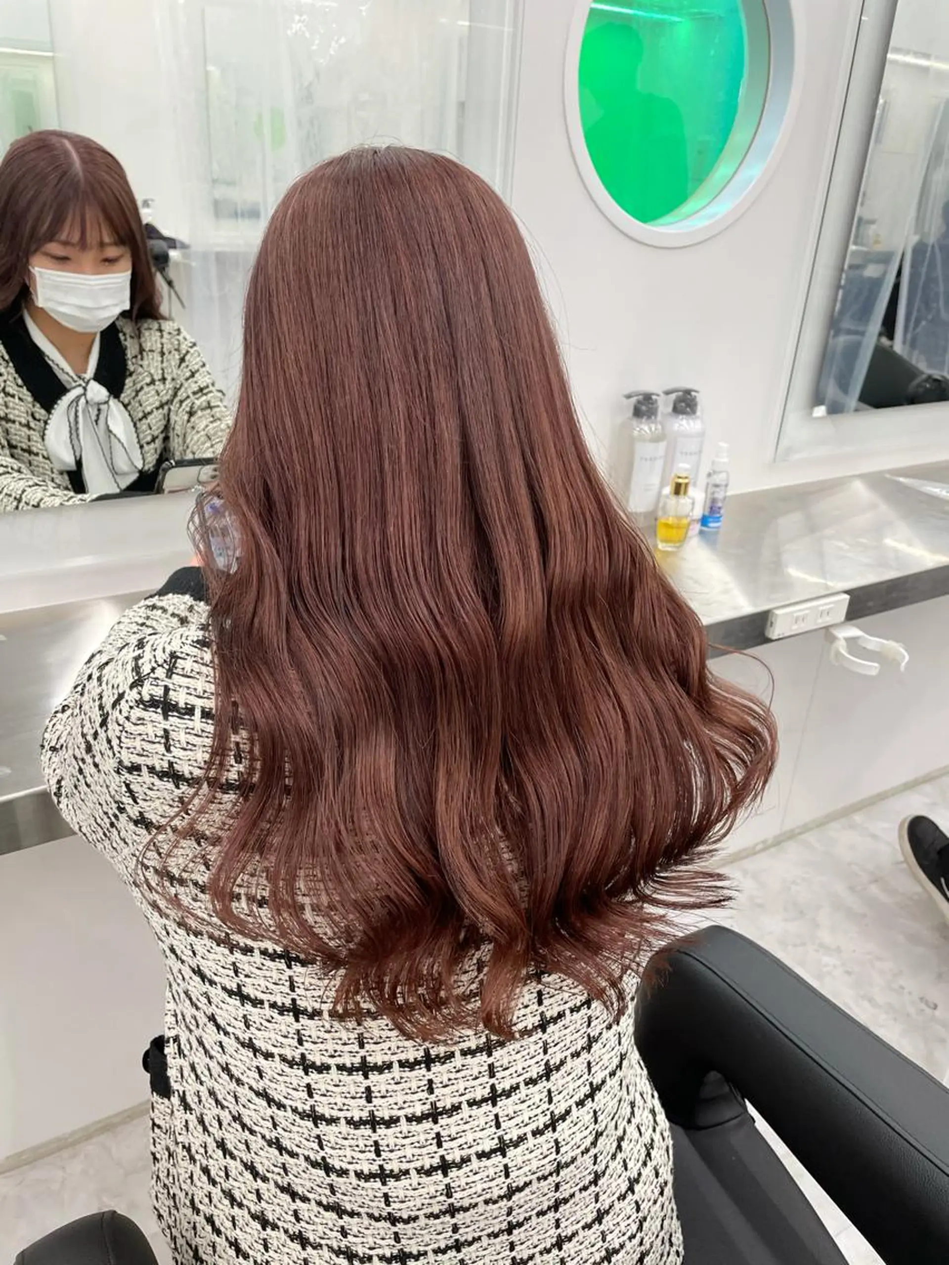 ロング カラー ヘアアレンジ 縮毛矯正/髪質改善/ ブリーチ毛/木元渓太のヘアスタイル