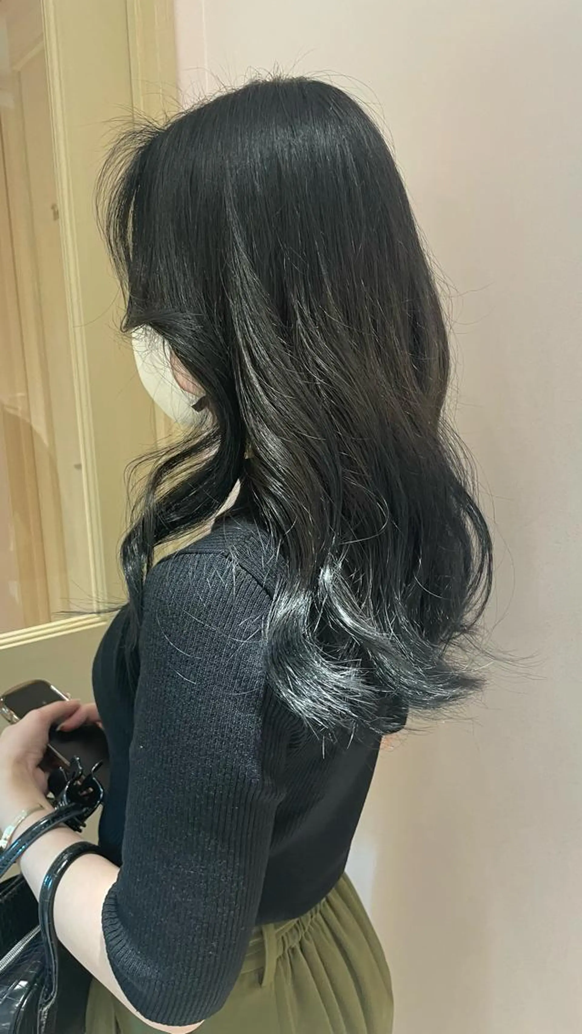 ロング ヘアカラー トリートメント ヘッドスパ マホ/日吉/髪質改善 /レイヤー/ガーリーのヘアスタイル