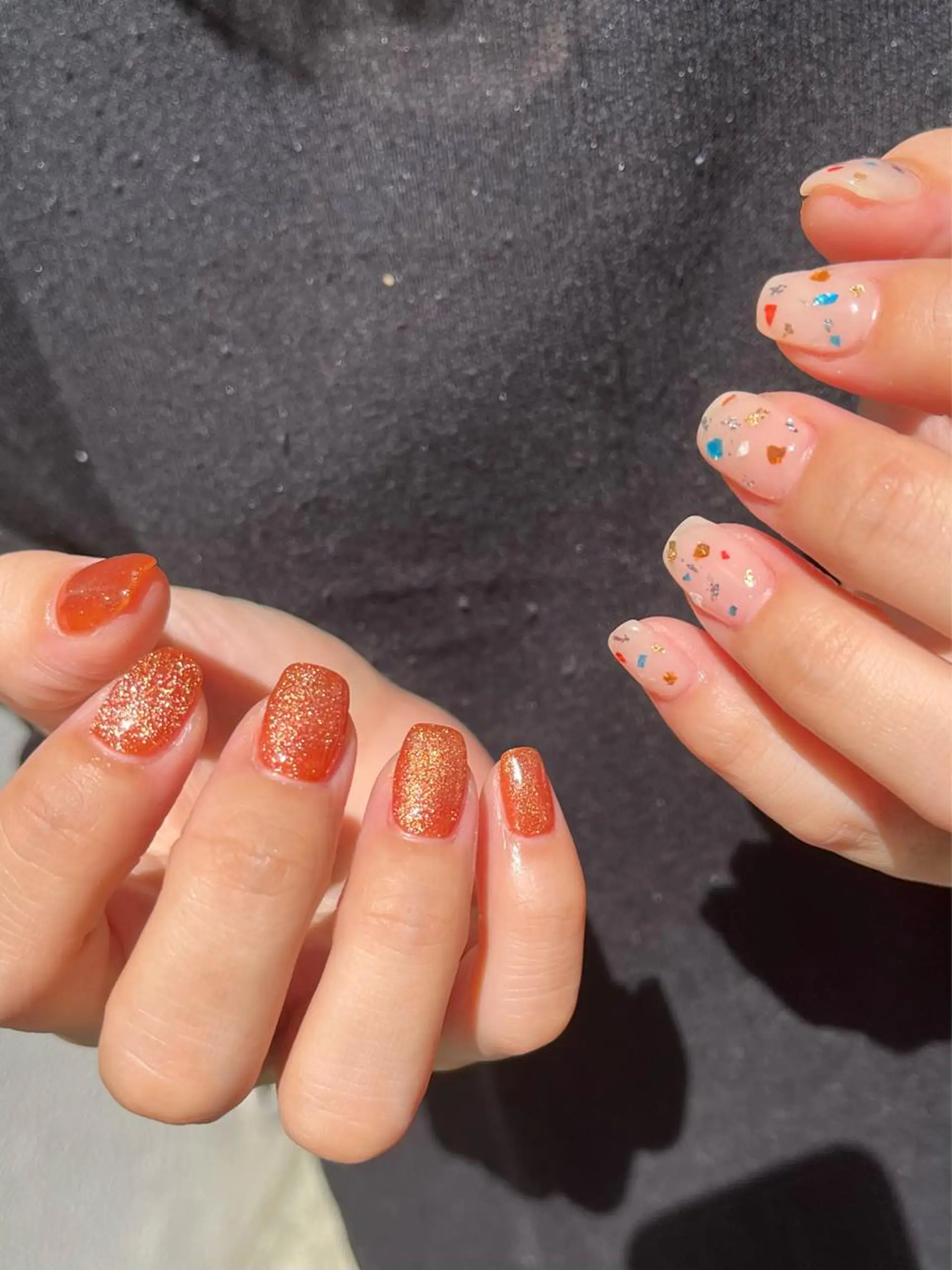 ネイル ジェルネイル キラキラネイル 韓国ネイル マグネットネイル 持ち込み ハンドネイル nails' it...のネイルデザイン