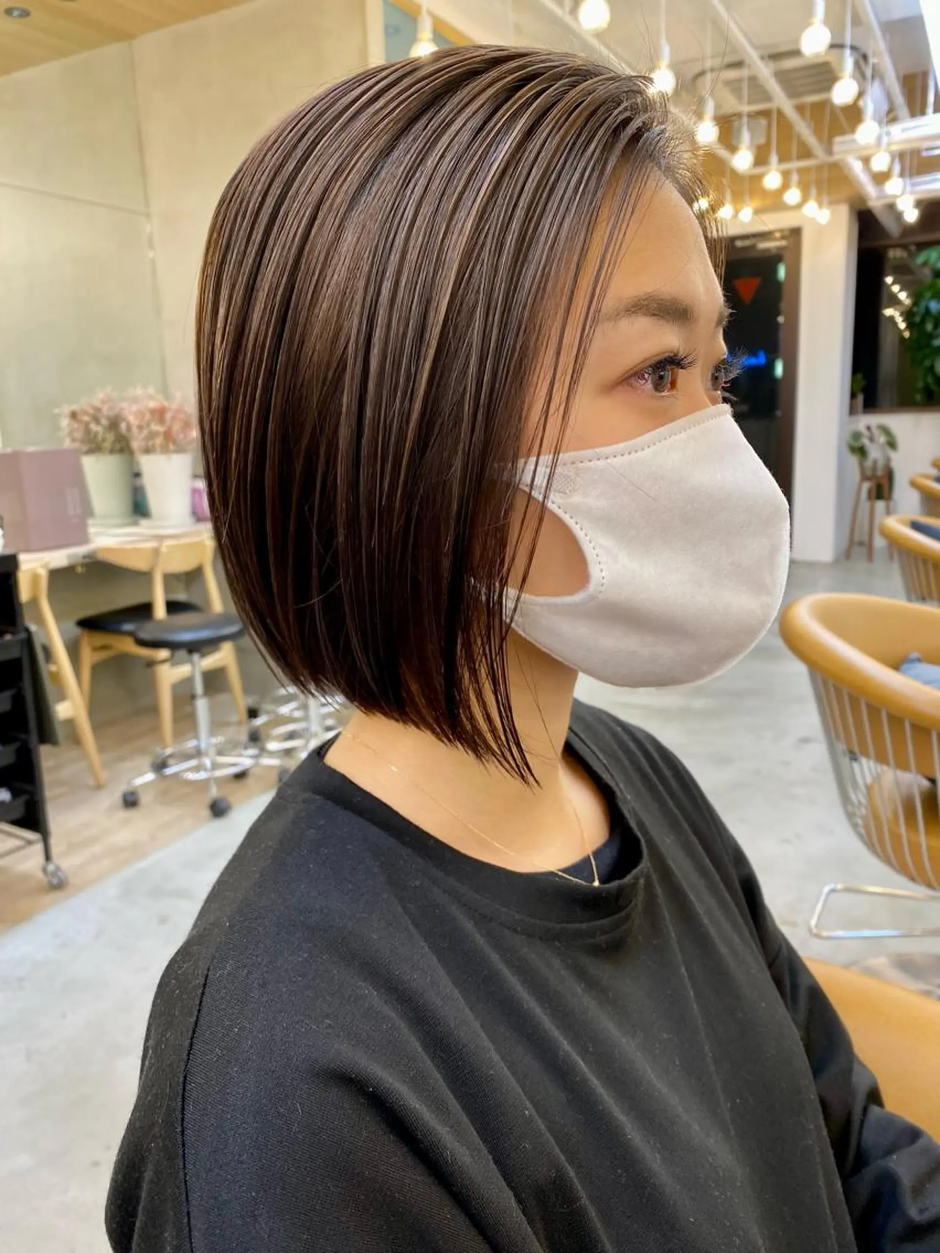 ロング カラー 顔周り/ブリーチなし /縮毛矯正🫧伊勢のヘアスタイル