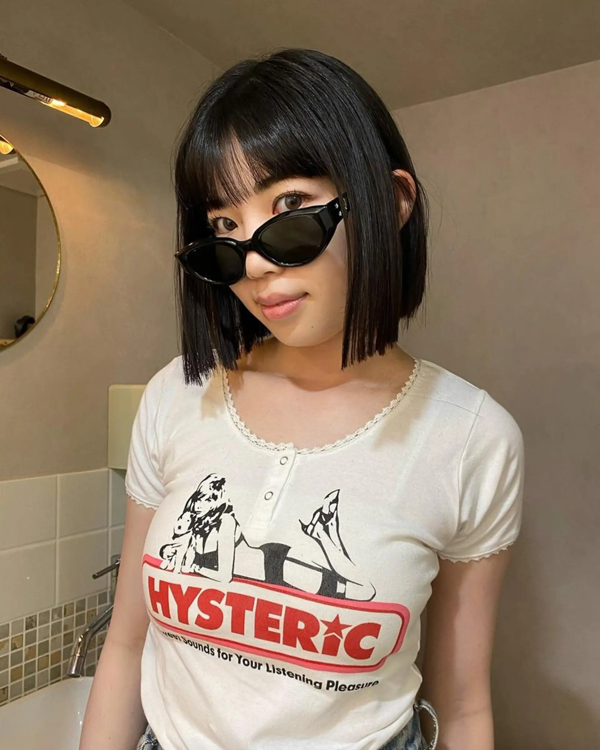 ショート nelke/レイヤー 立川/ブリーチのヘアスタイル