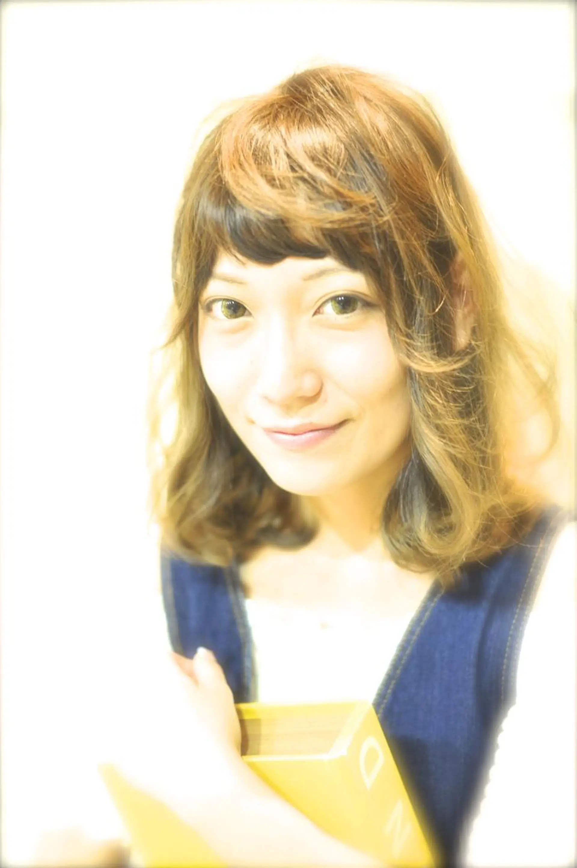 ミディアム カラー パーマ 松尾謙佑【ハイライト LEDエクステ】のヘアスタイル