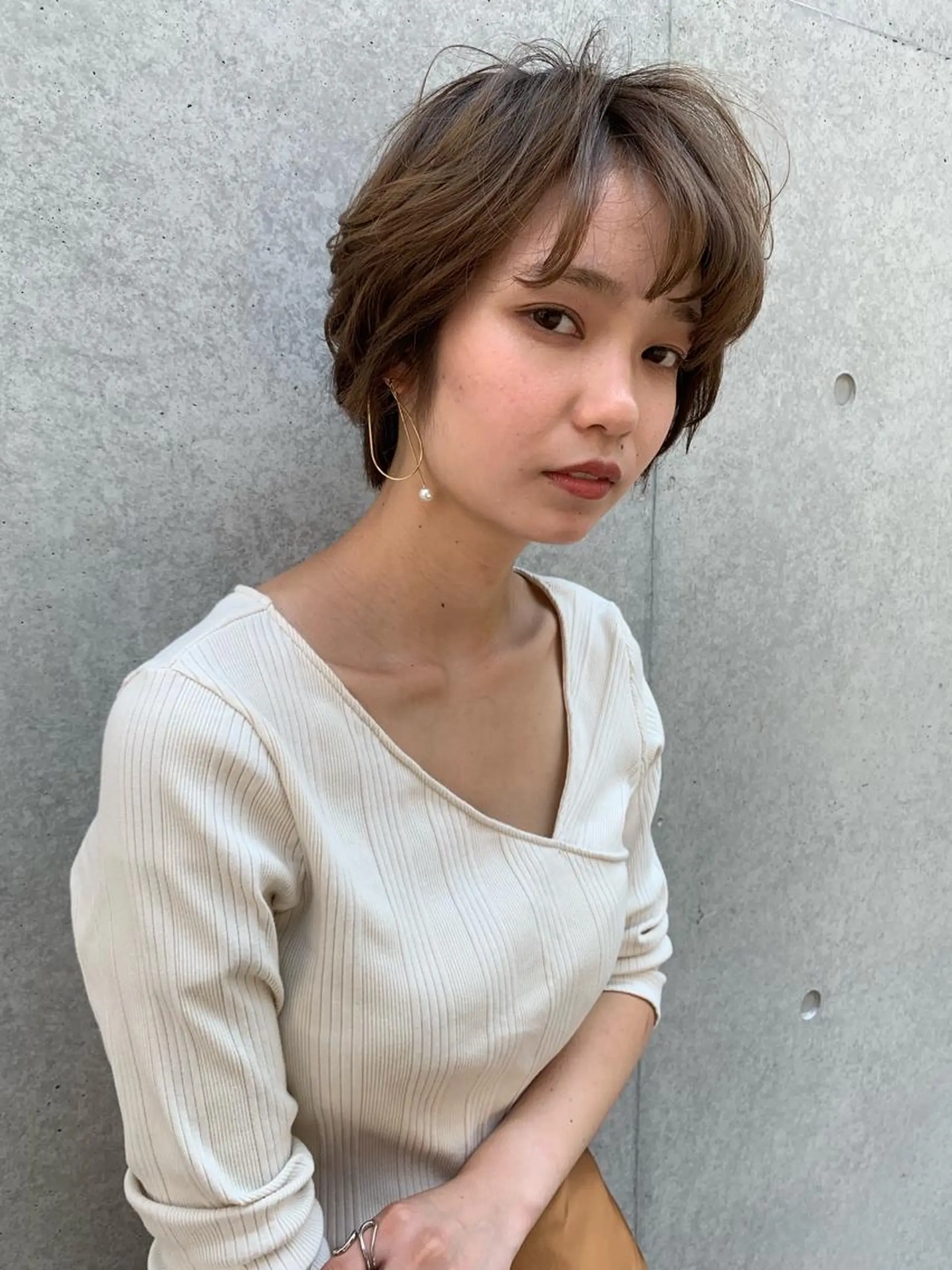 ショート カラー 安達 俊亮のヘアスタイル