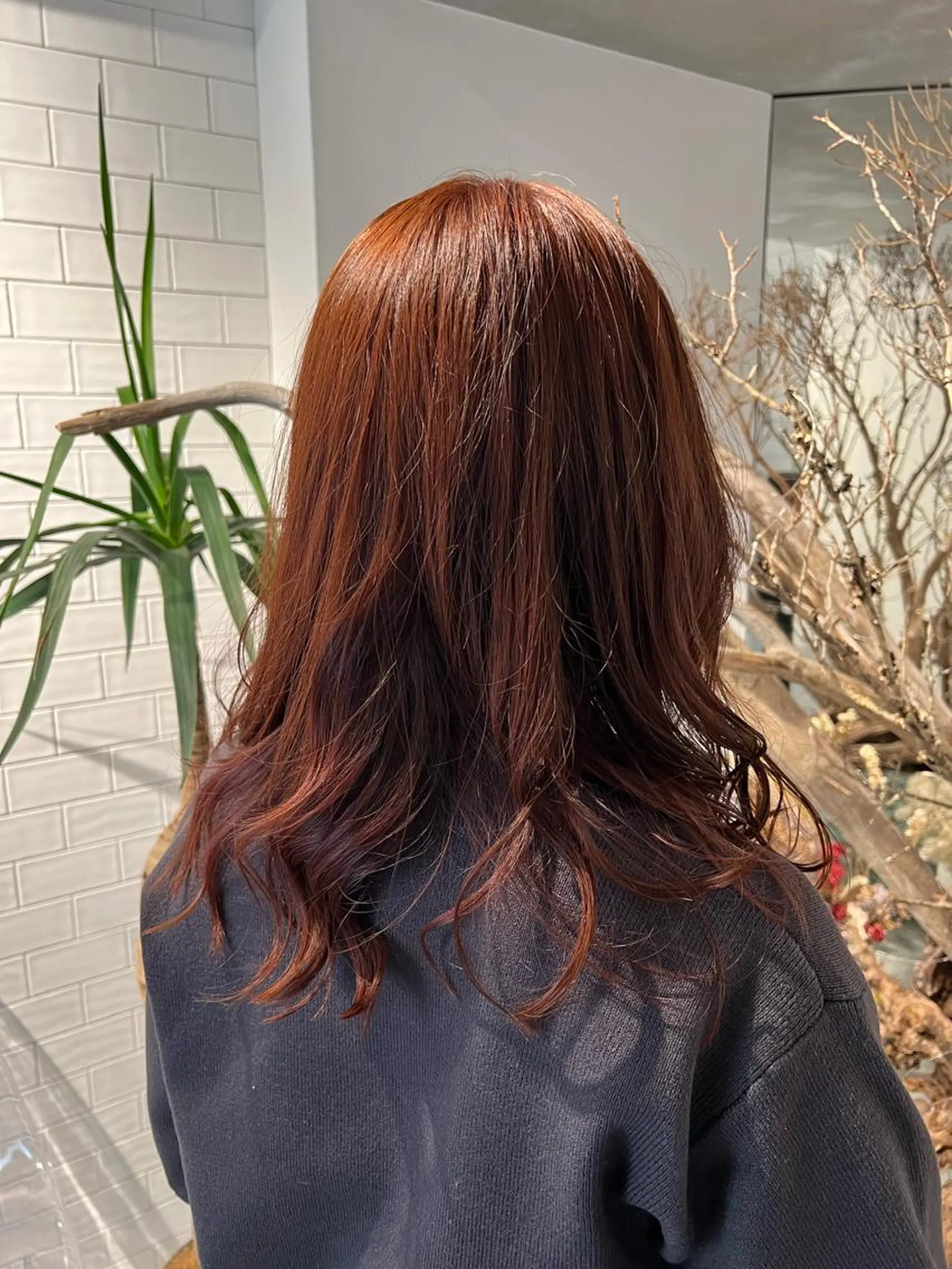 ロング カラー 🌟髪質改善カラー✨ スナガネ🌟のヘアスタイル