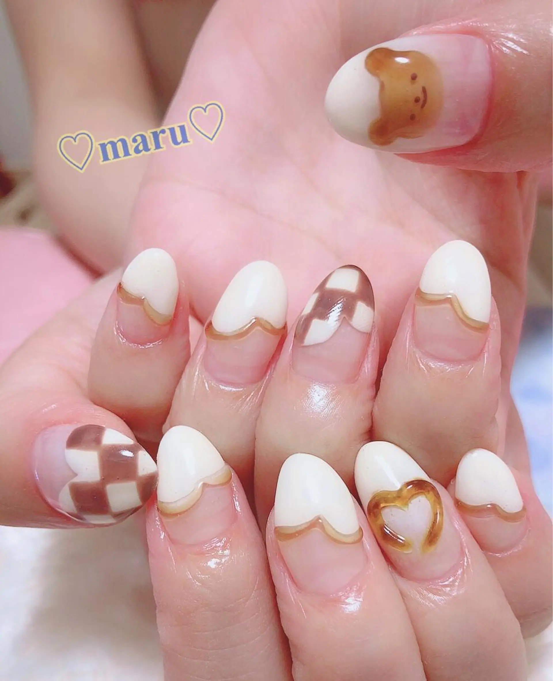 ネイル ハンドネイル フットネイル まるみ♡7/1〜値上 げ致します(>_<)のその他イメージ