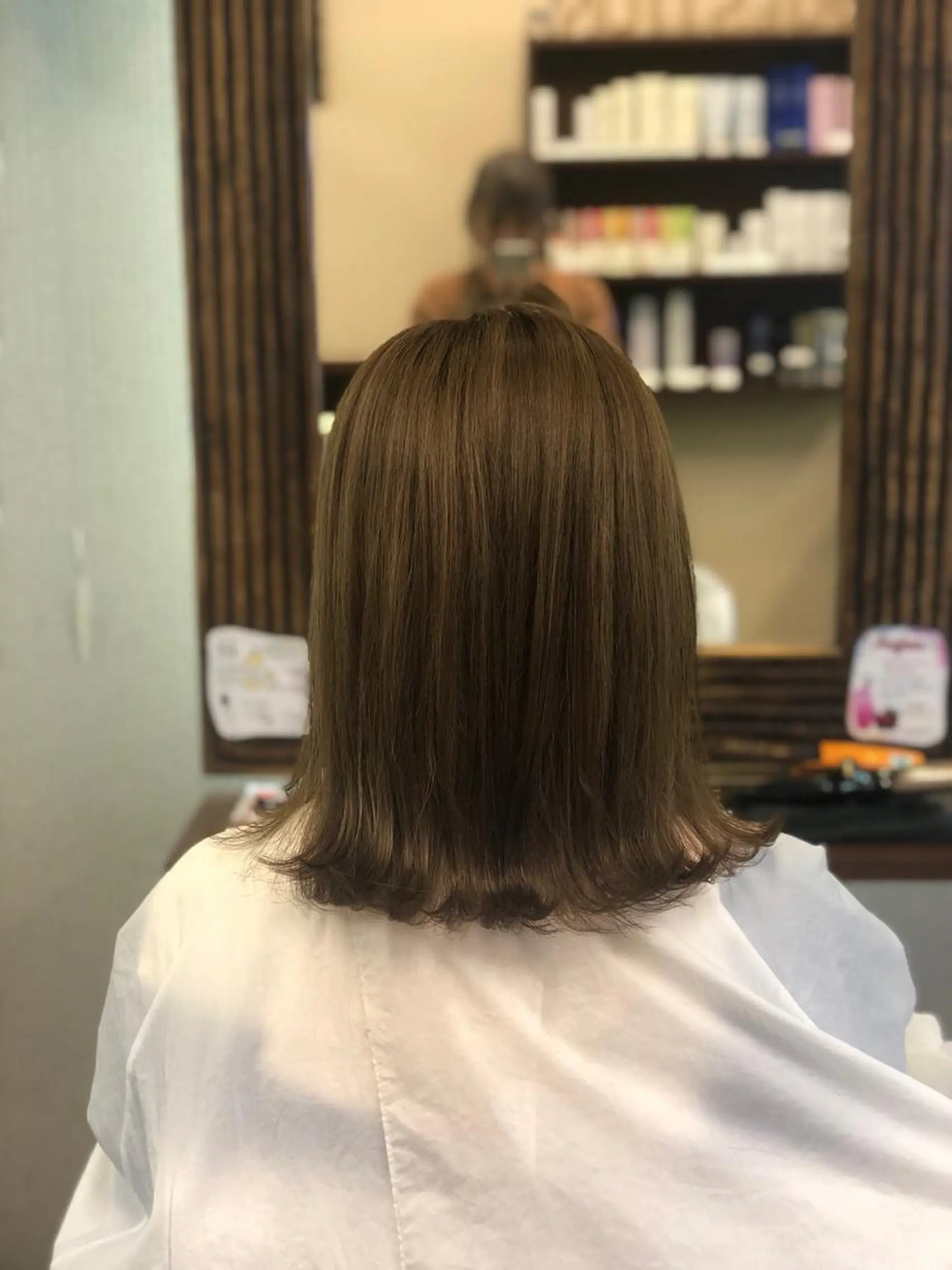 ミディアム カット トリートメント 加藤 瑠美のヘアスタイル