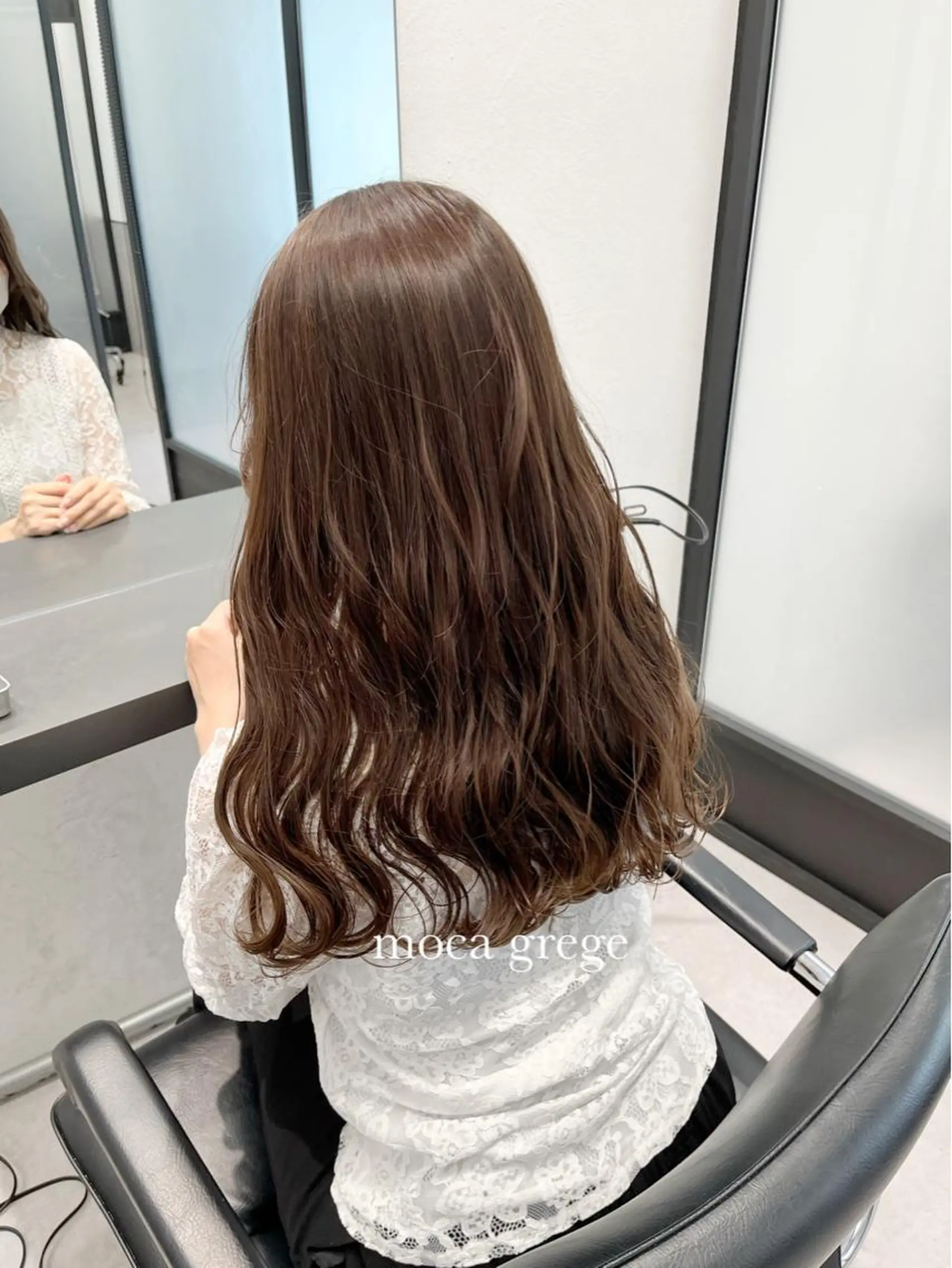 ロング カラー カット ヘアカラー トリートメント レイヤー/髪質改善/ 美髪矯正/手塚凌のヘアスタイル