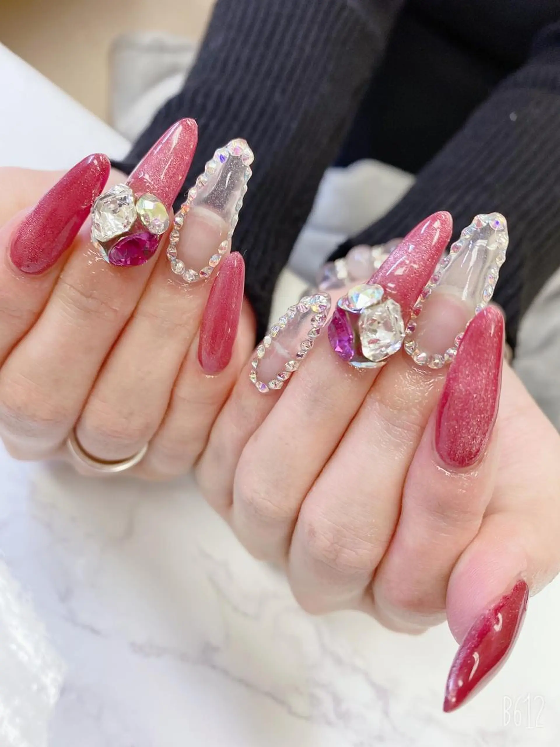 ロング JNA認定講師🌸 RIEのネイルデザイン