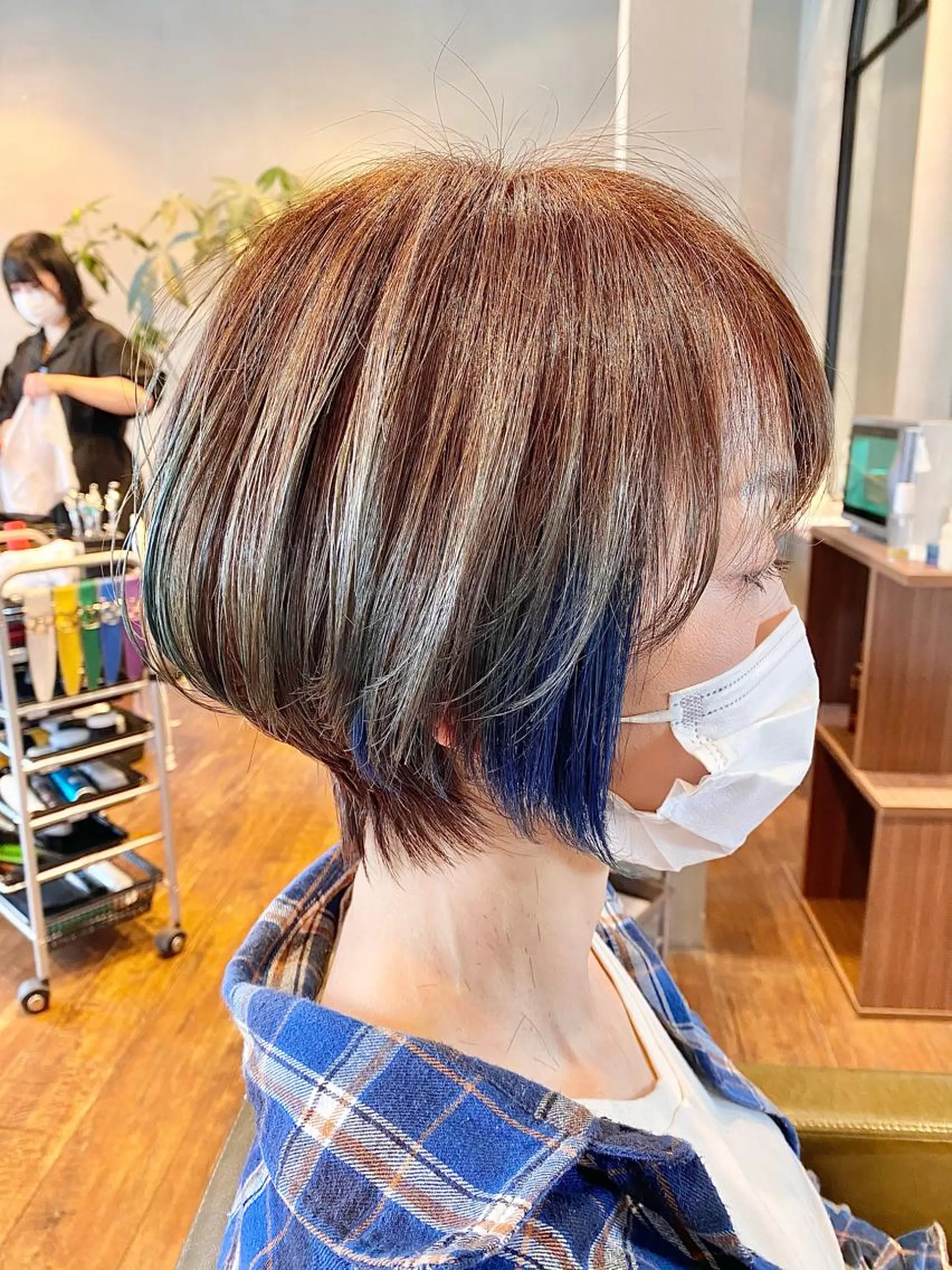 ショート カット ヘアカラー 似合わせの達人🔥 石川就平のヘアスタイル