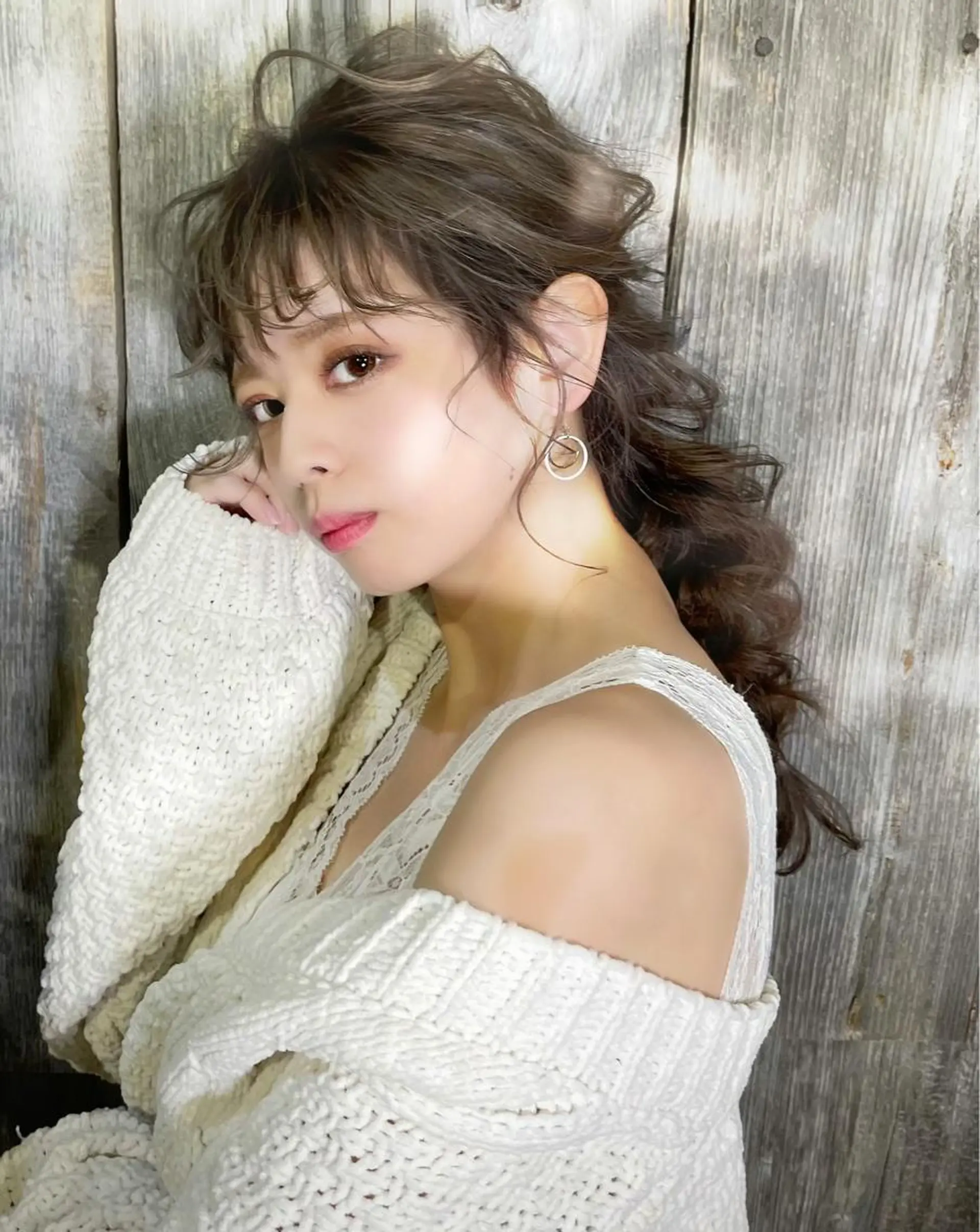 ロング ヘアアレンジ 顔周りカット カット ヘアセット 骨格整形カット/ ショート✂️堀夢哉のヘアスタイル