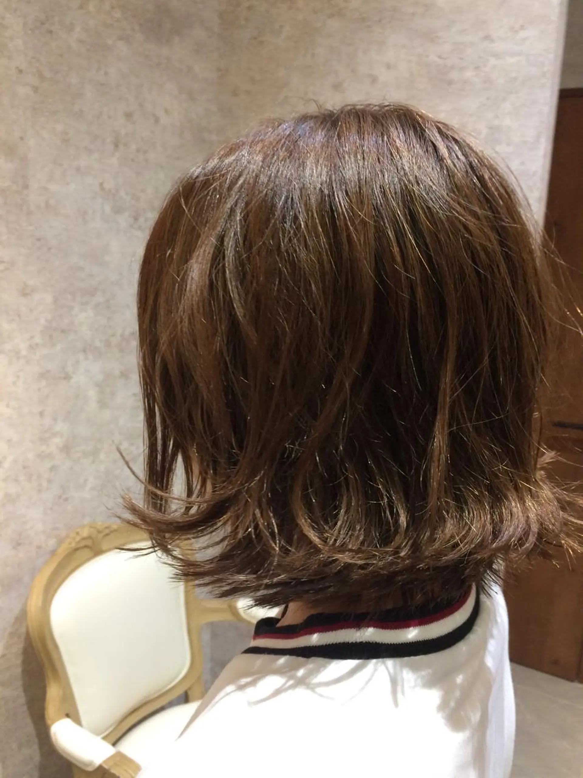 ショート ボブ 外ハネヘア Kobayashi ハイライト/ショートのヘアスタイル