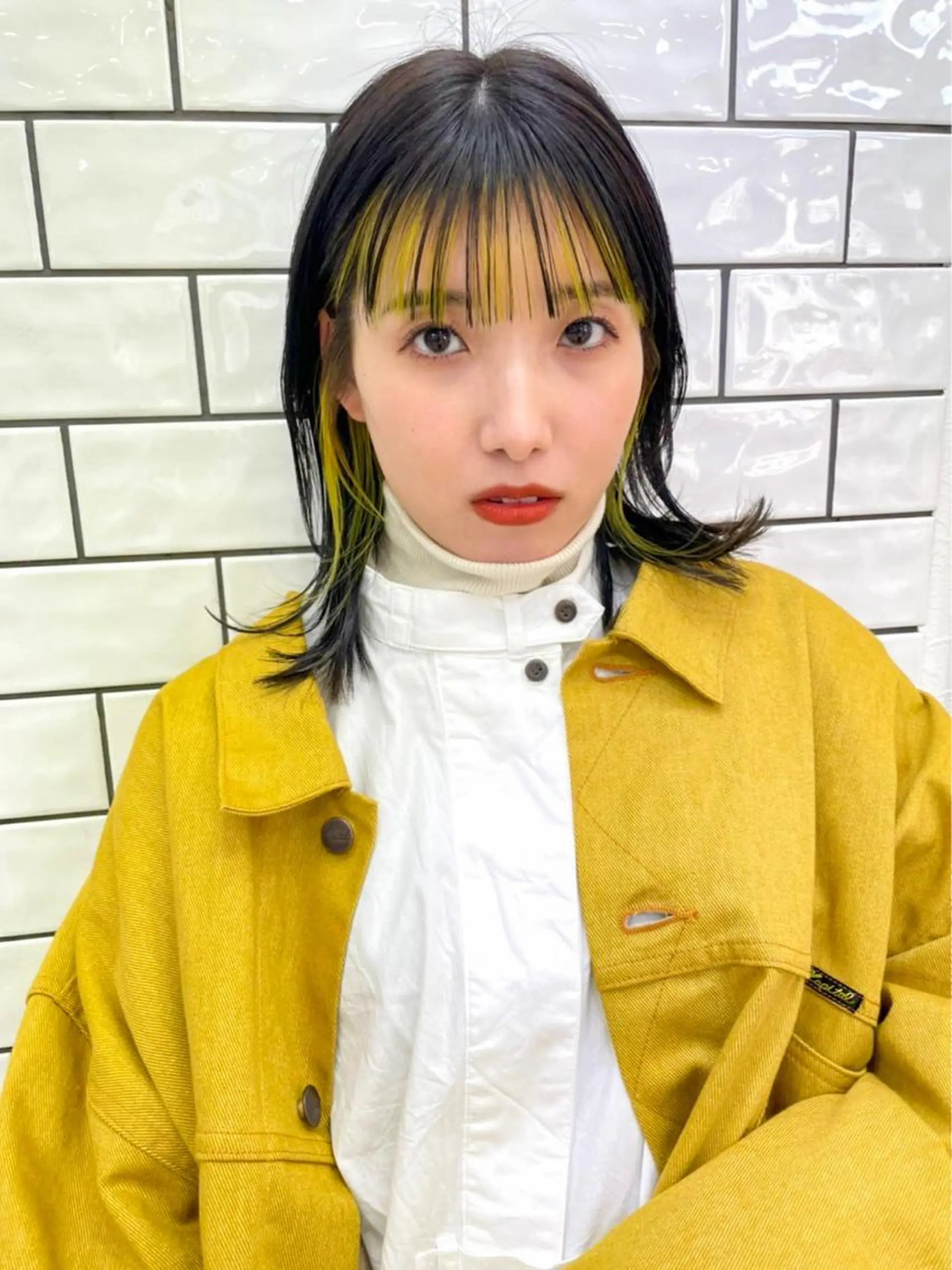 セミロング ヘアカラー YUIMARL岡山店 MIRAIのヘアスタイル