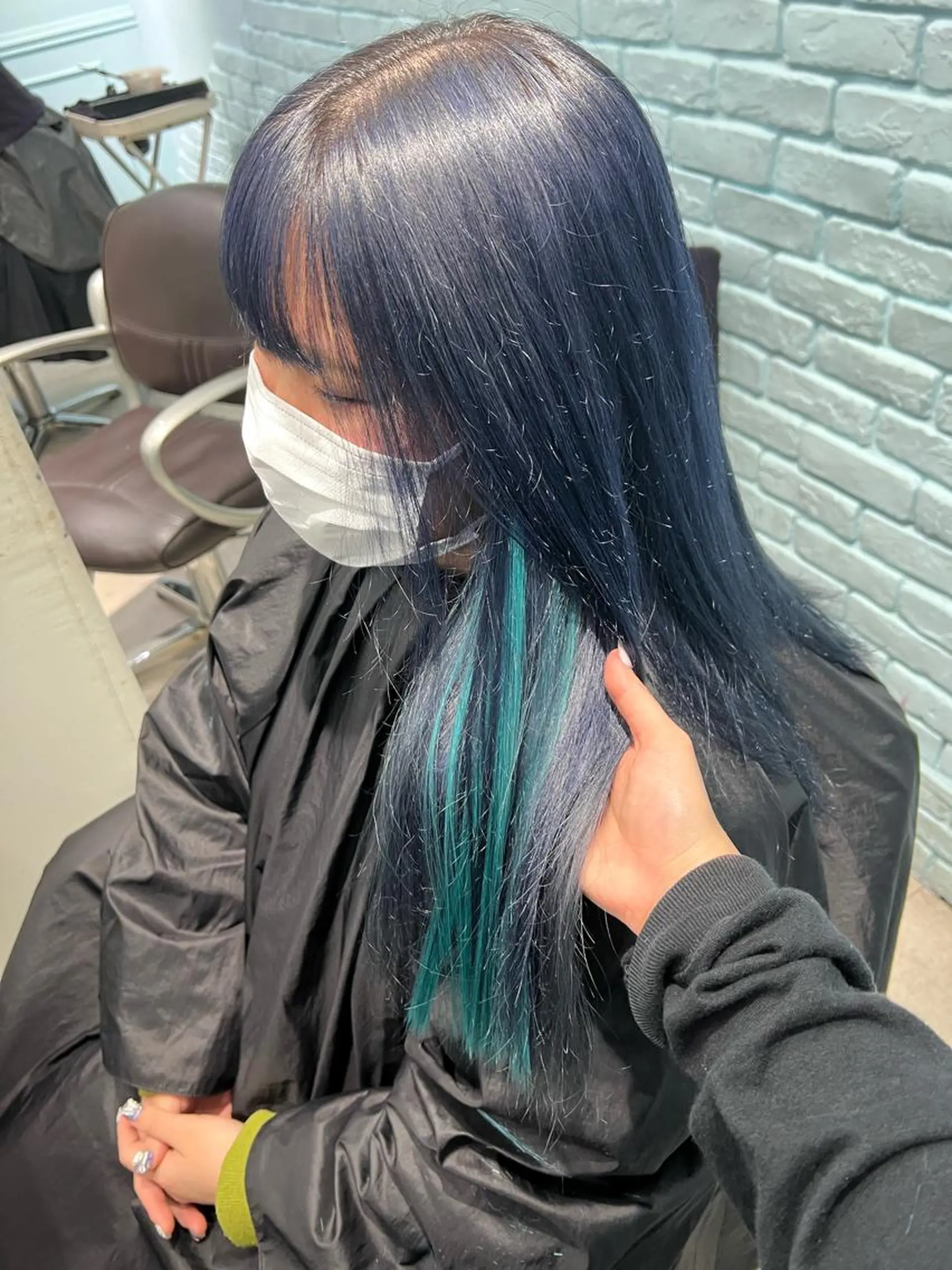 ロング カラー ヘアアレンジ カット ヘアカラー トリートメント エクステ 🩶【推しハイトーン 】yuzu🩶のヘアスタイル