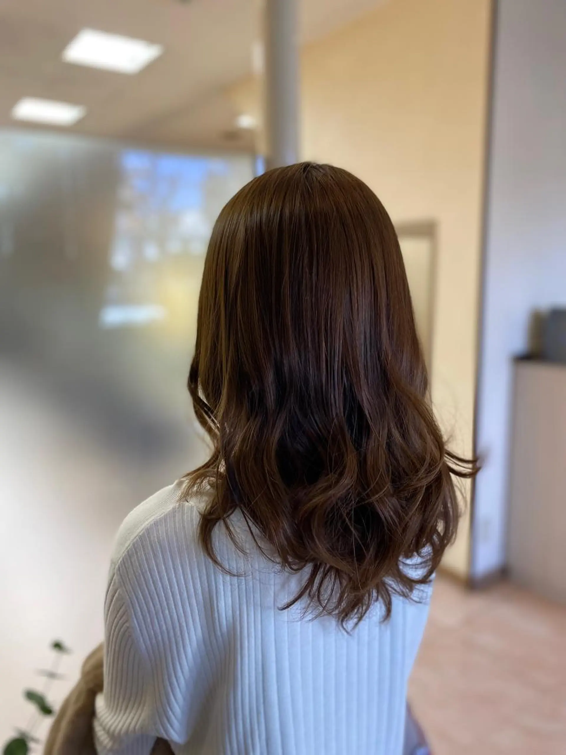 ロング レイヤーカット ロング 大越 美鈴のヘアスタイル