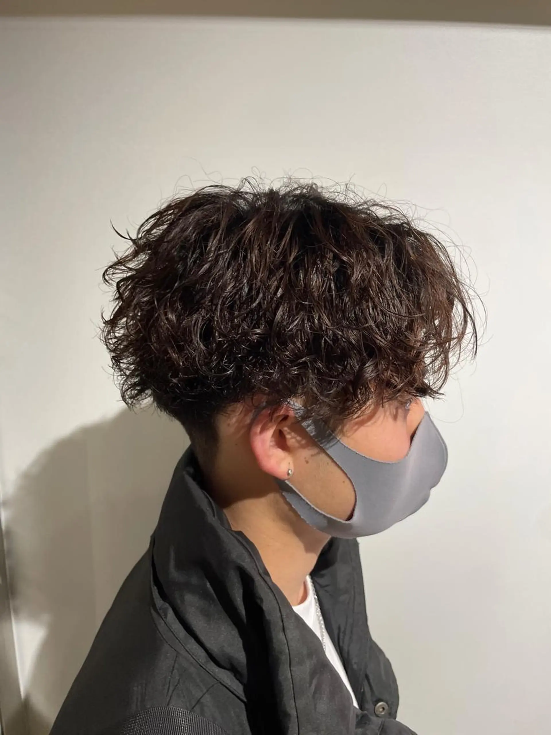 ショート カラー パーマ メンズ 【メンズサロン】 BLUCK 横浜のヘアスタイル