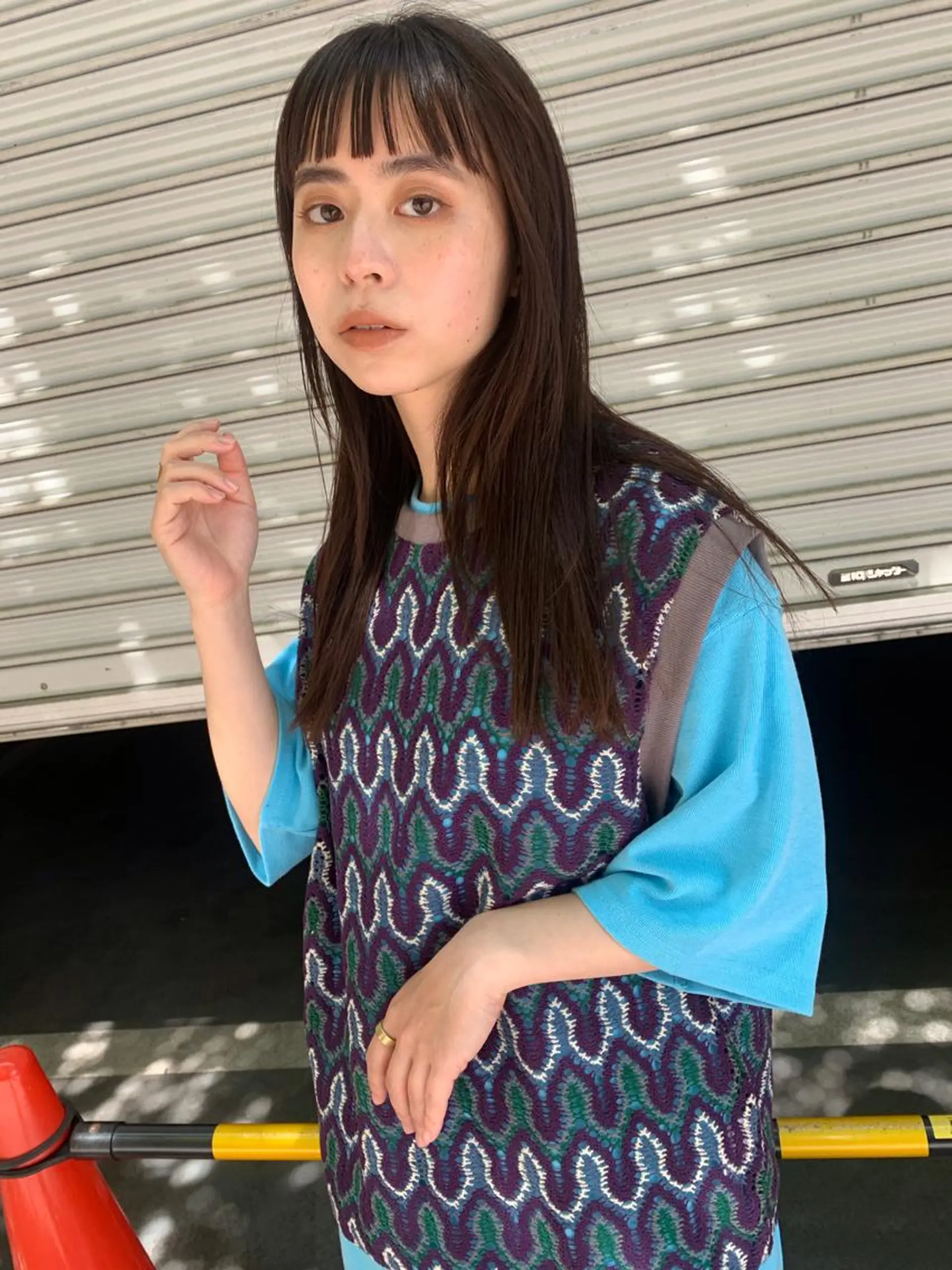 ミディアム 縮毛矯正 カット 縮毛矯正 トリートメント lok[ロク] 高田馬場のヘアスタイル