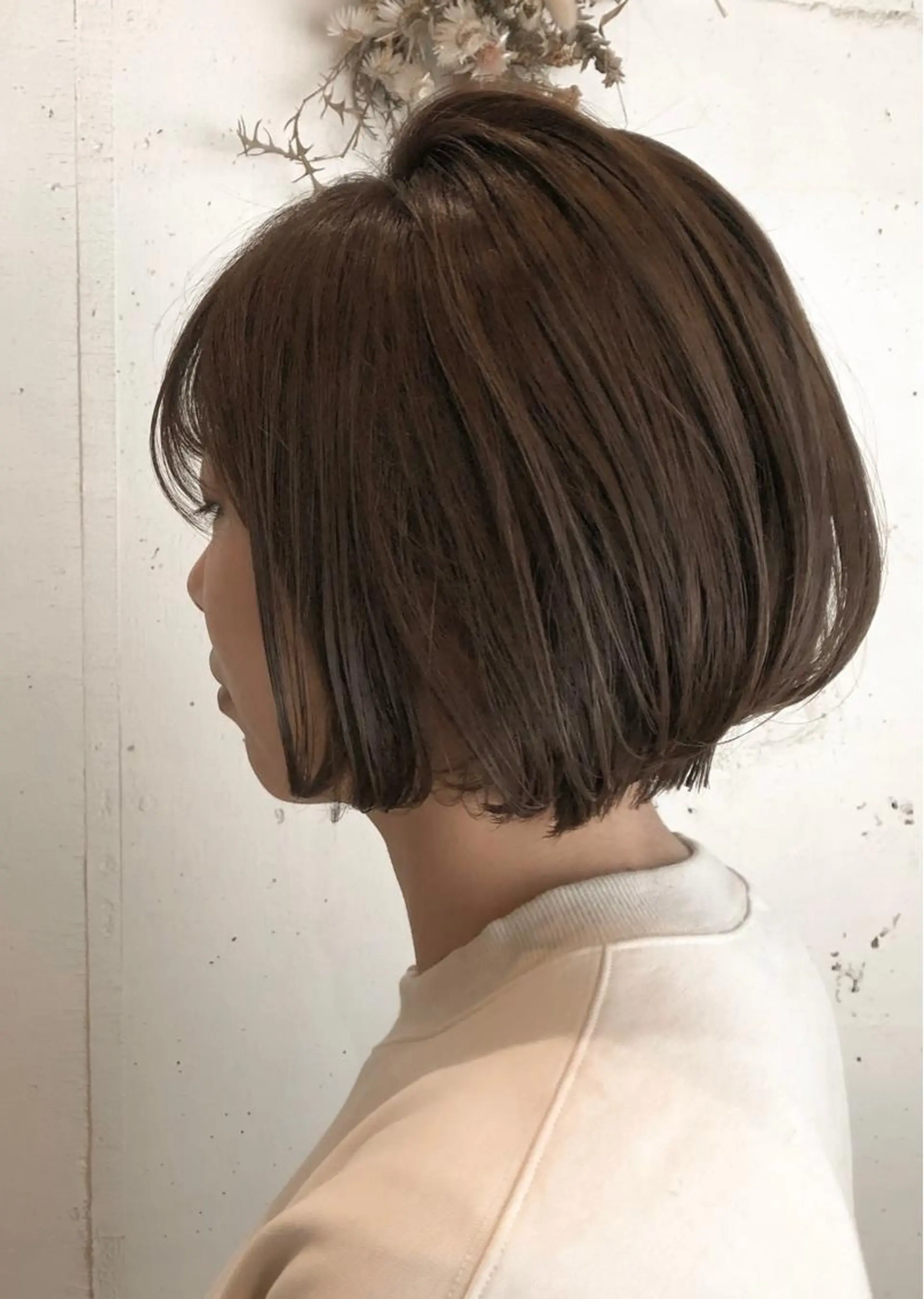 ショート カラー ヘアカラー いまじゅく あおいのヘアスタイル