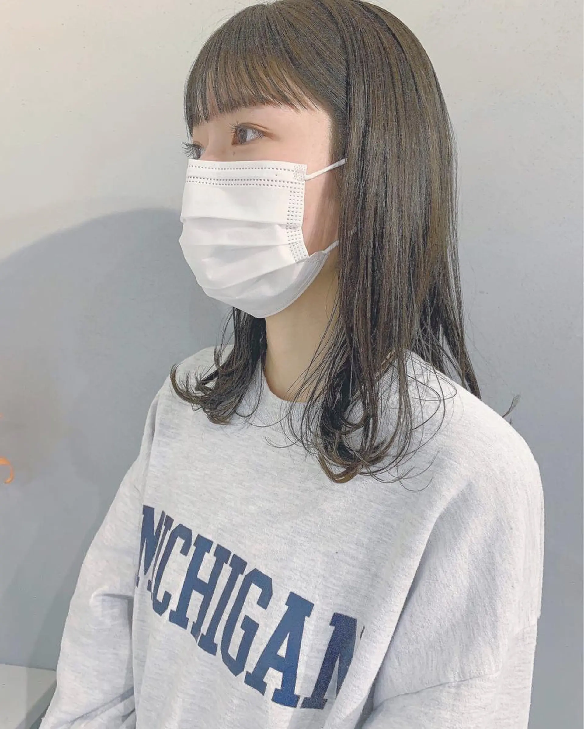 カラー ボブパーマコテ巻き風 パーマNo1深江秀平のヘアスタイル