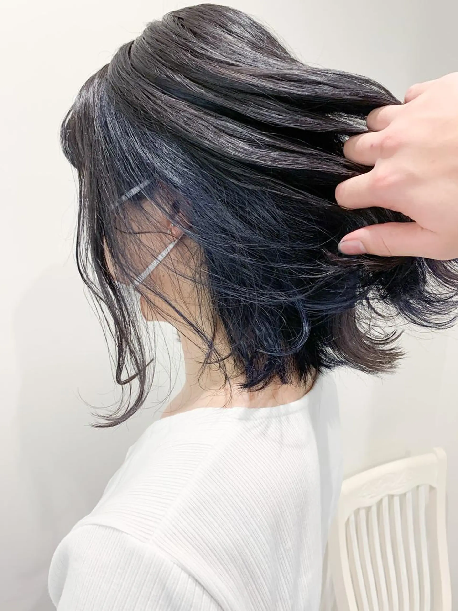 ミディアム 新宿/ 田口雄大のヘアスタイル