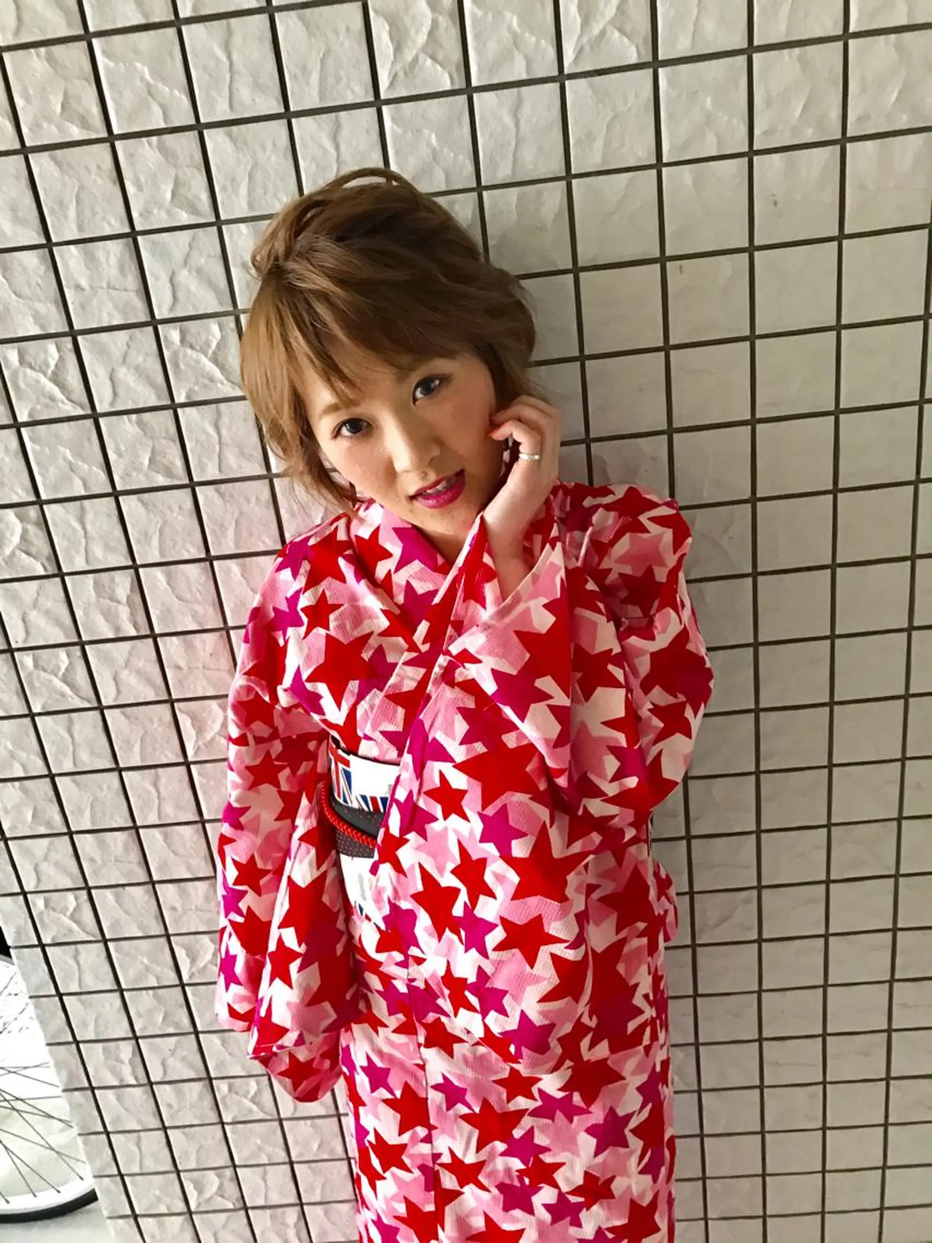 ショート ヘアアレンジ 浴衣 早朝✨ヘアセット 着付け/清水玲歌のヘアスタイル