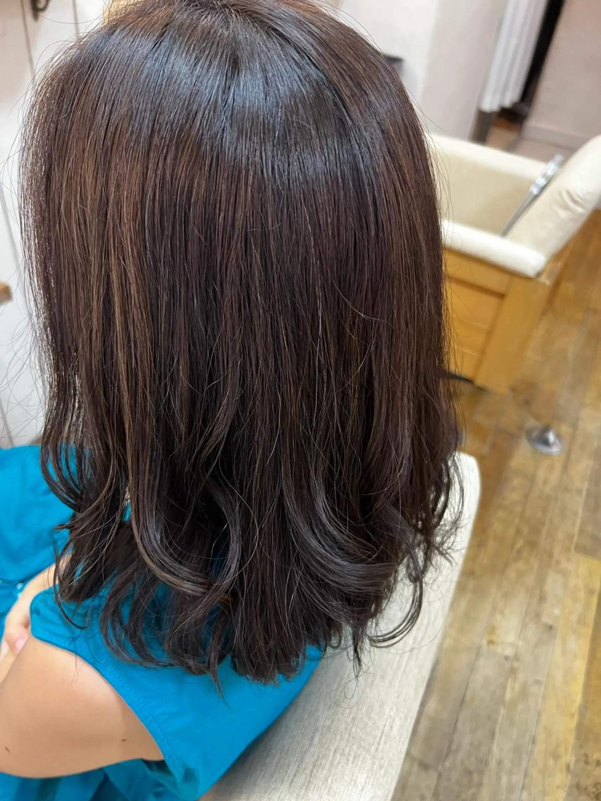 ミディアム カラー 草津駅》 SATO💐のヘアスタイル