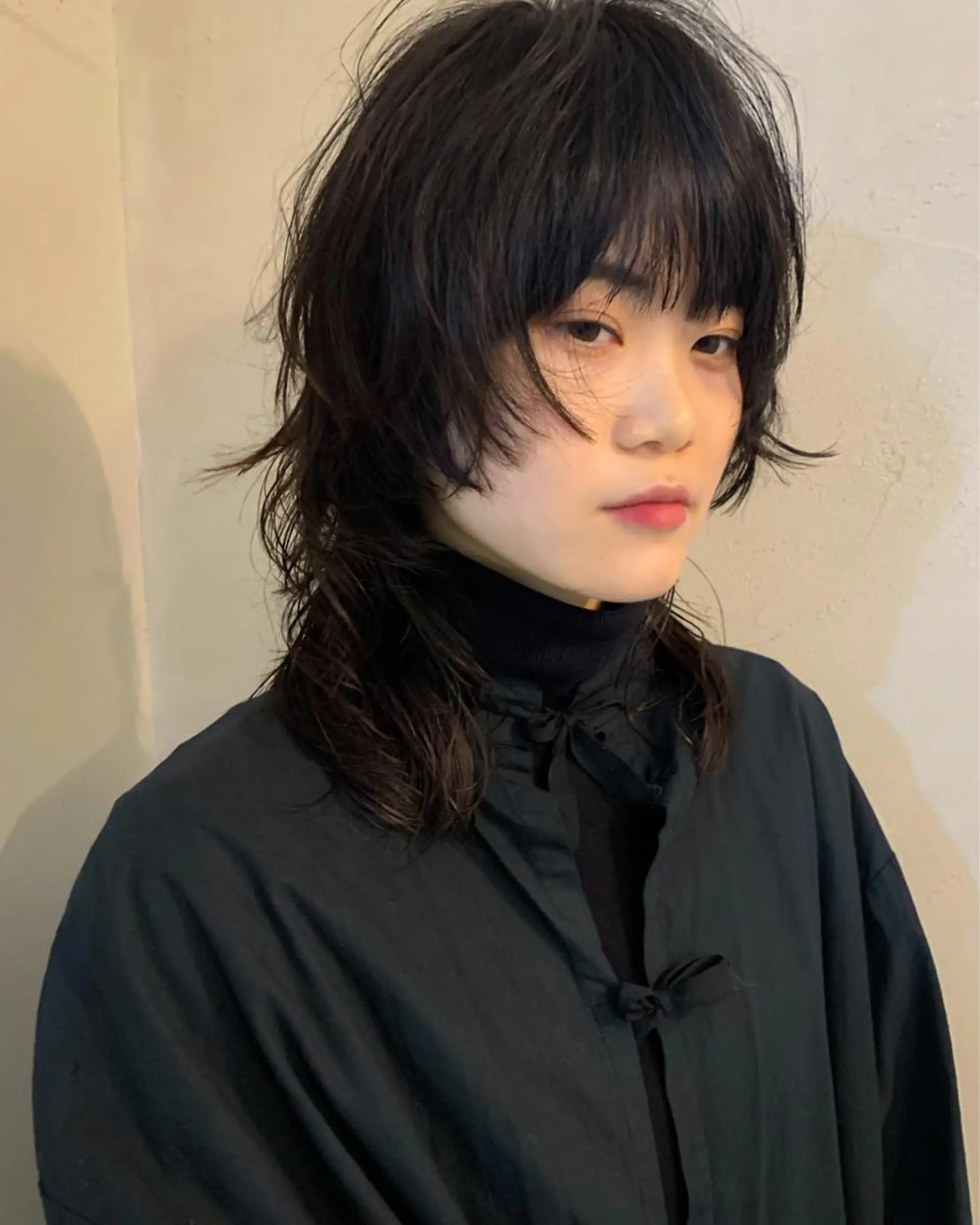 ミディアム パーマ Spiel KOMOのヘアスタイル