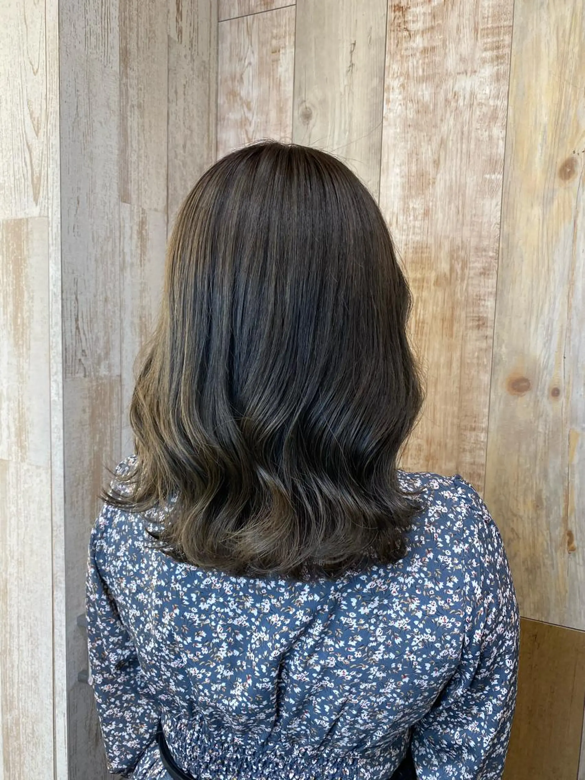 ミディアム 池袋/透明感カラー 🎀Yuri🎀のヘアスタイル