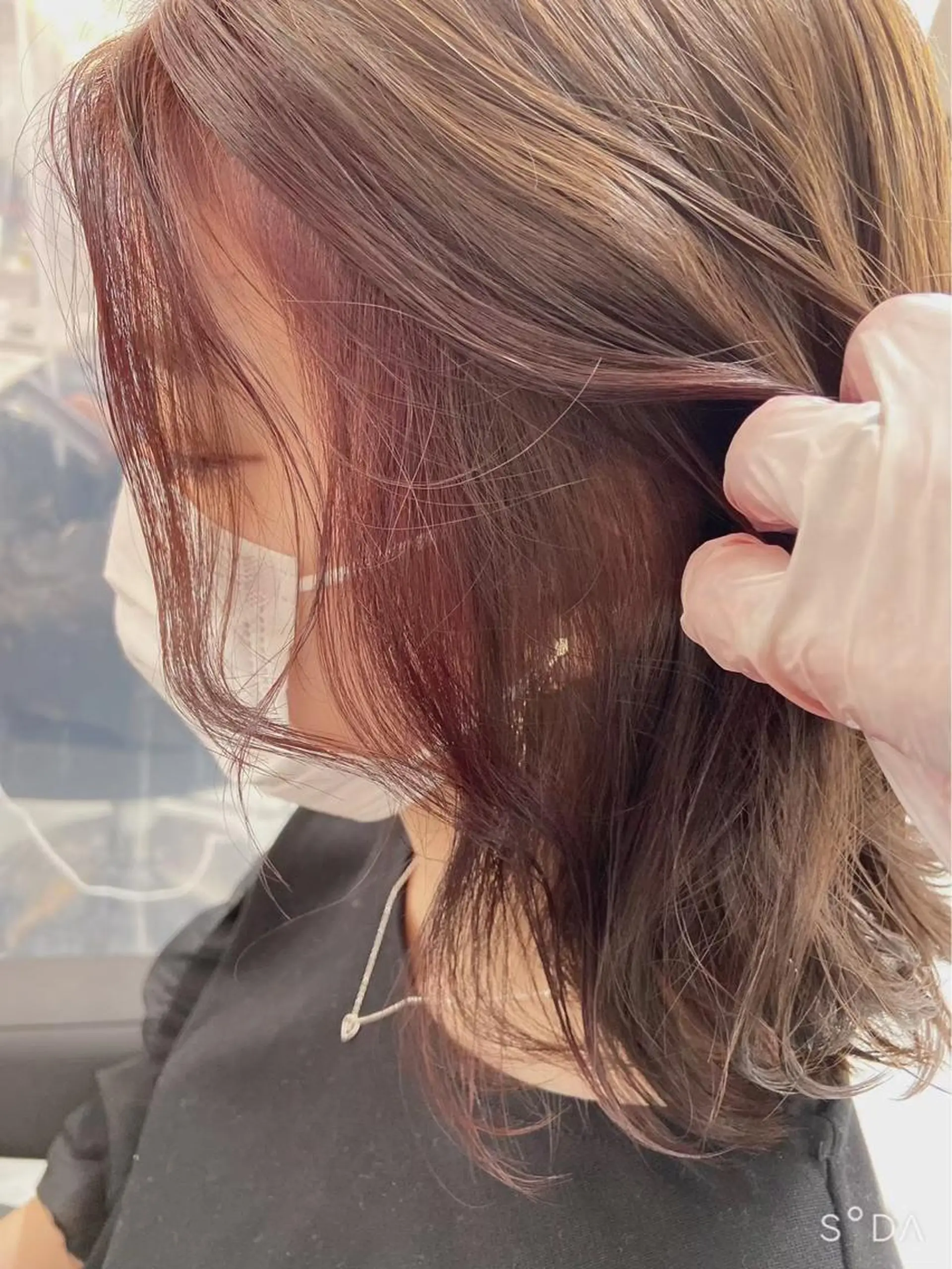 セミロング カラー 🔷横浜1のパーマ 職人🔷将太郎のヘアスタイル